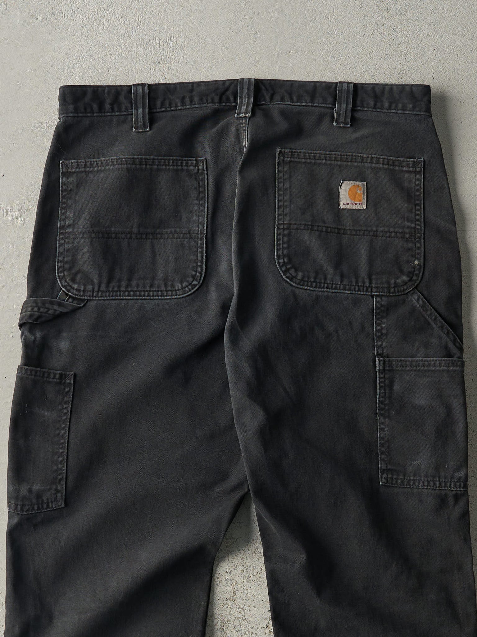 Vintage Y2K Black Carhartt Carpenter Pants (34x31.5)