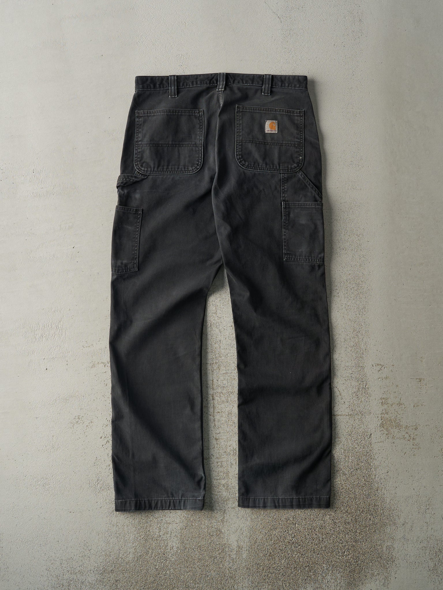 Vintage Y2K Black Carhartt Carpenter Pants (34x31.5)