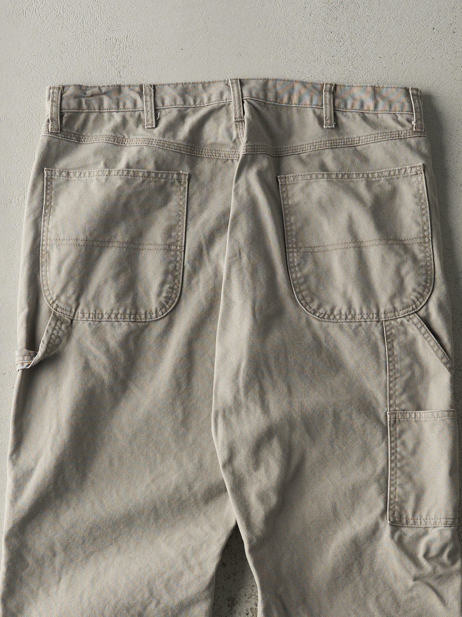 Vintage Y2K Beige Rustler Carpenter Pants (36x29)