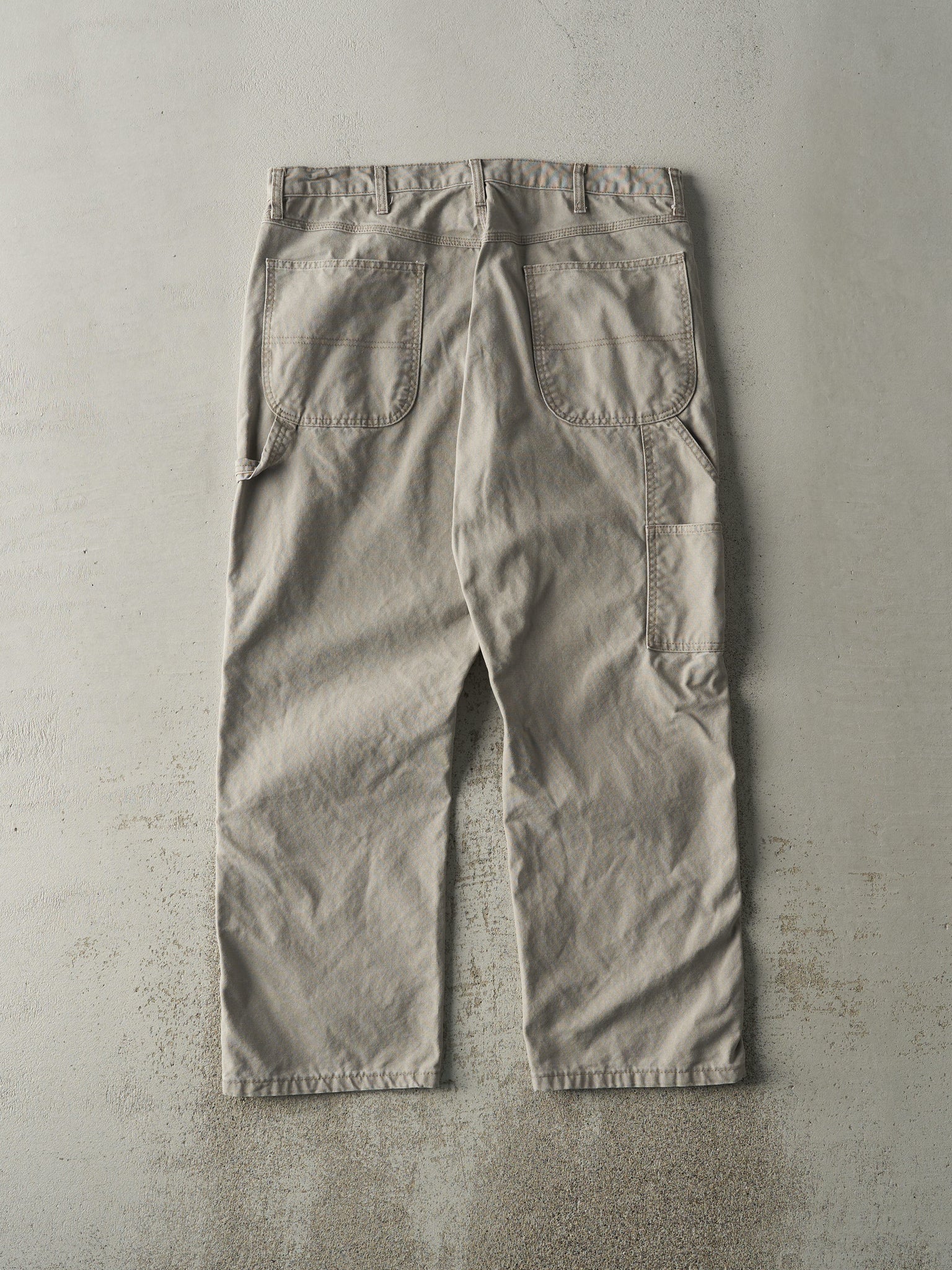 Vintage Y2K Beige Rustler Carpenter Pants (36x29)