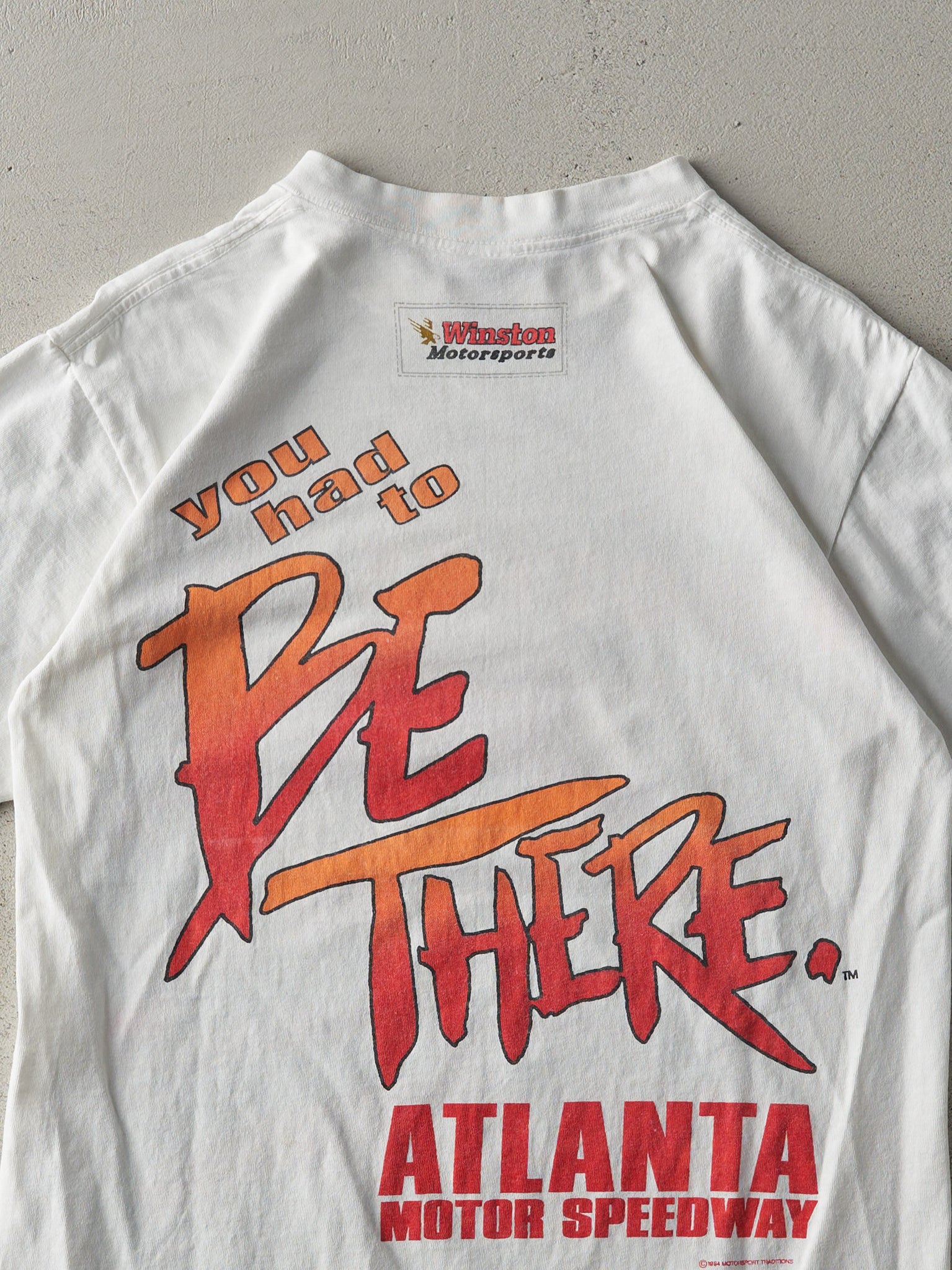 Vintage 94' White Nascar x Hooters Single Stitch Tee (S)