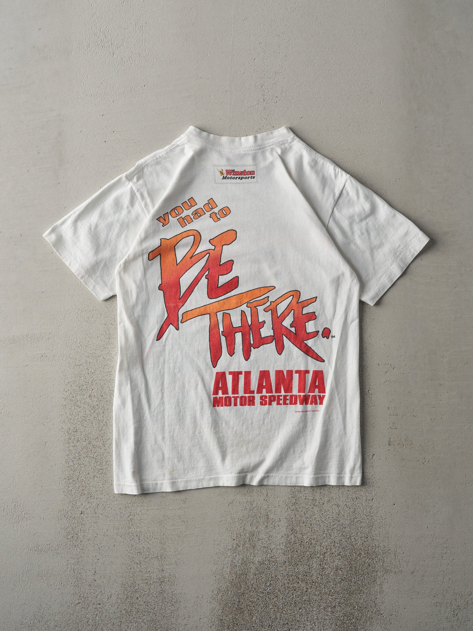 Vintage 94' White Nascar x Hooters Single Stitch Tee (S)