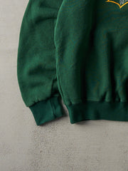 Vintage 90s Green Northern Hunterdon Lions Embroidered Crewneck (M/L)