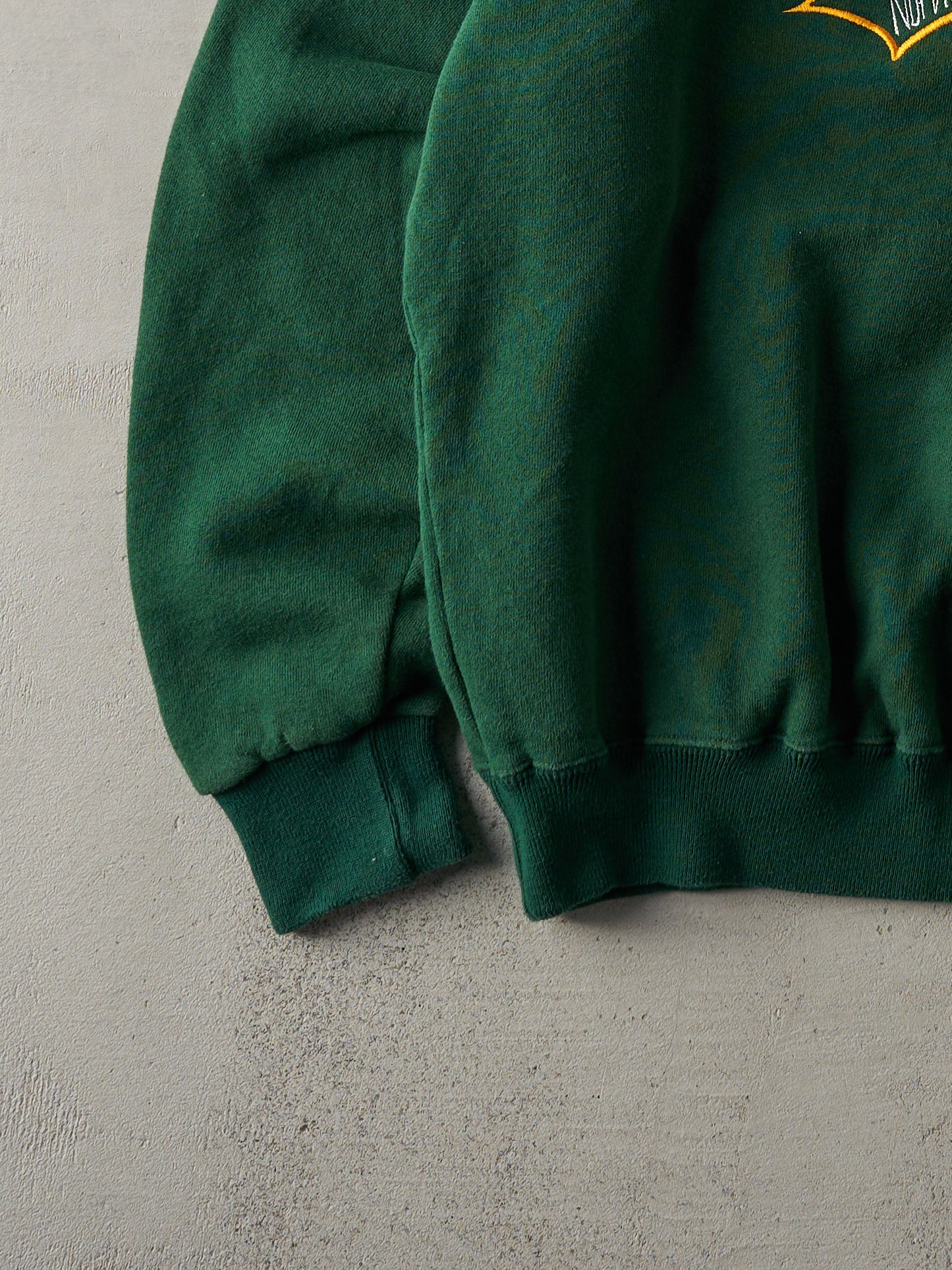 Vintage 90s Green Northern Hunterdon Lions Embroidered Crewneck (M/L)