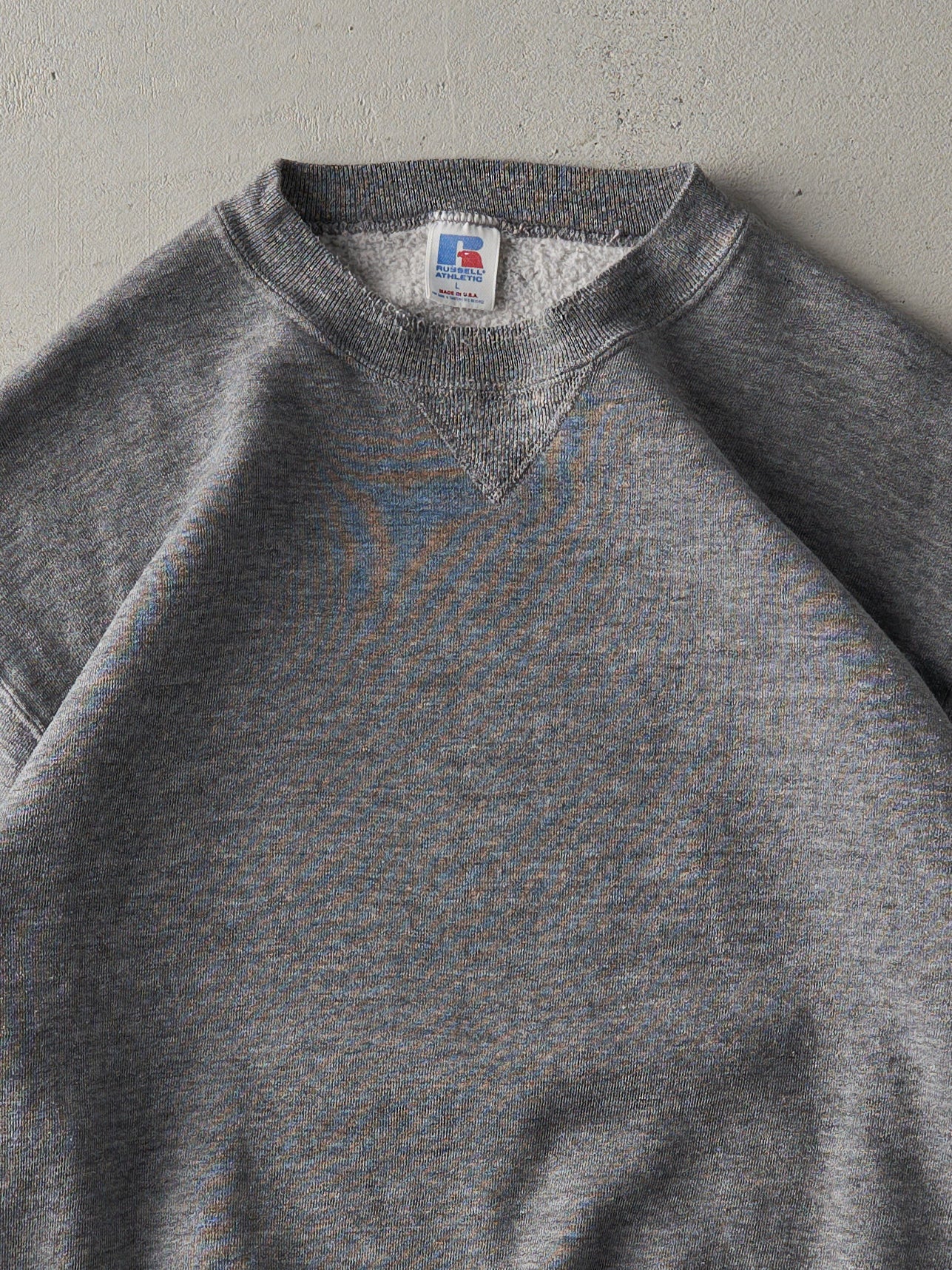 Vintage 90s Grey RARE Russell Athletics US Army Crewneck (M)