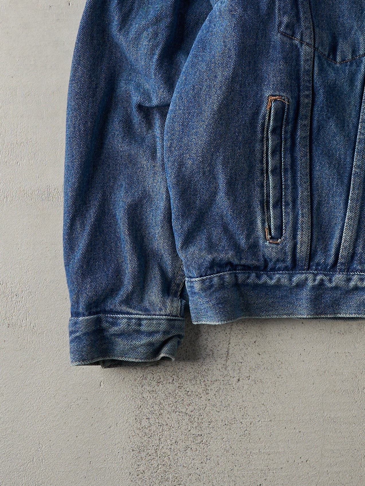 Vintage Y2K Mid Wash Wrangler Hero Denim Jacket (L)