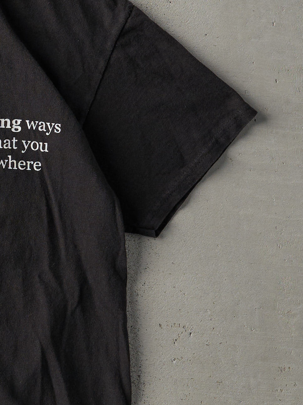 Vintage Y2K Black Definition of Fuck Tee (S)