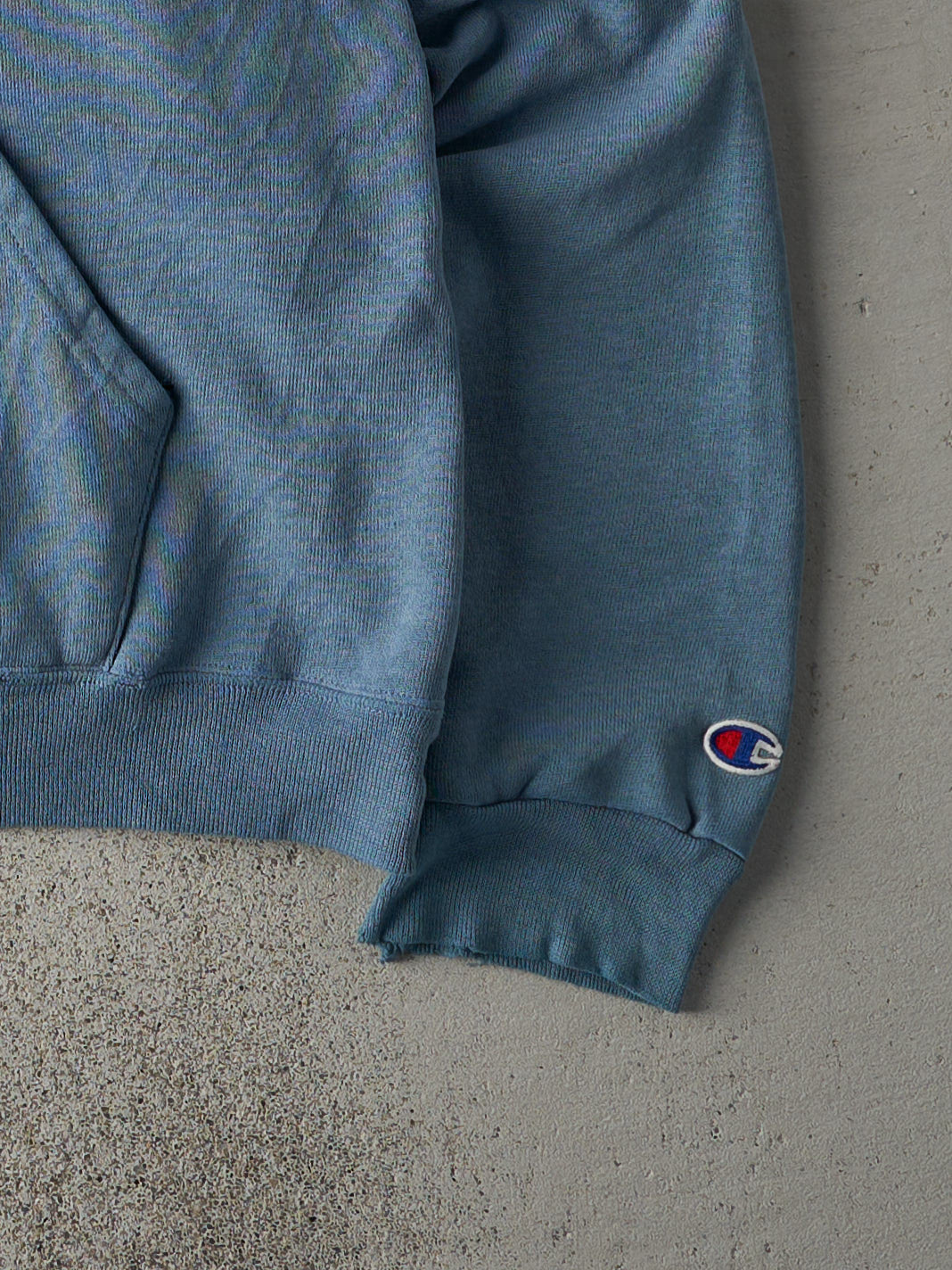 Vintage 90s Powder Blue Champion Hoodie (L)