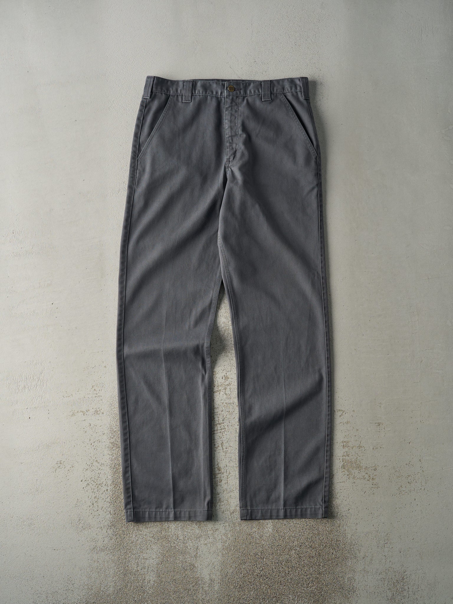 Vintage Y2K Grey Carhartt Work Pants (35x36)