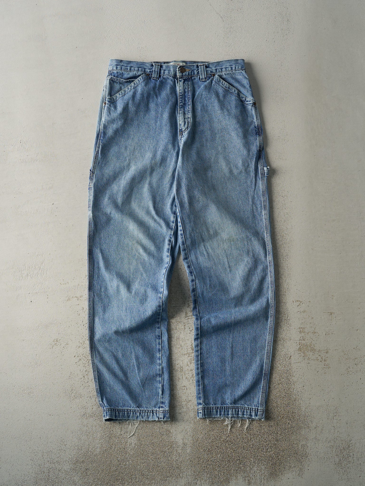 Vintage 90s Light Wash Carpenter Jeans (34x33)