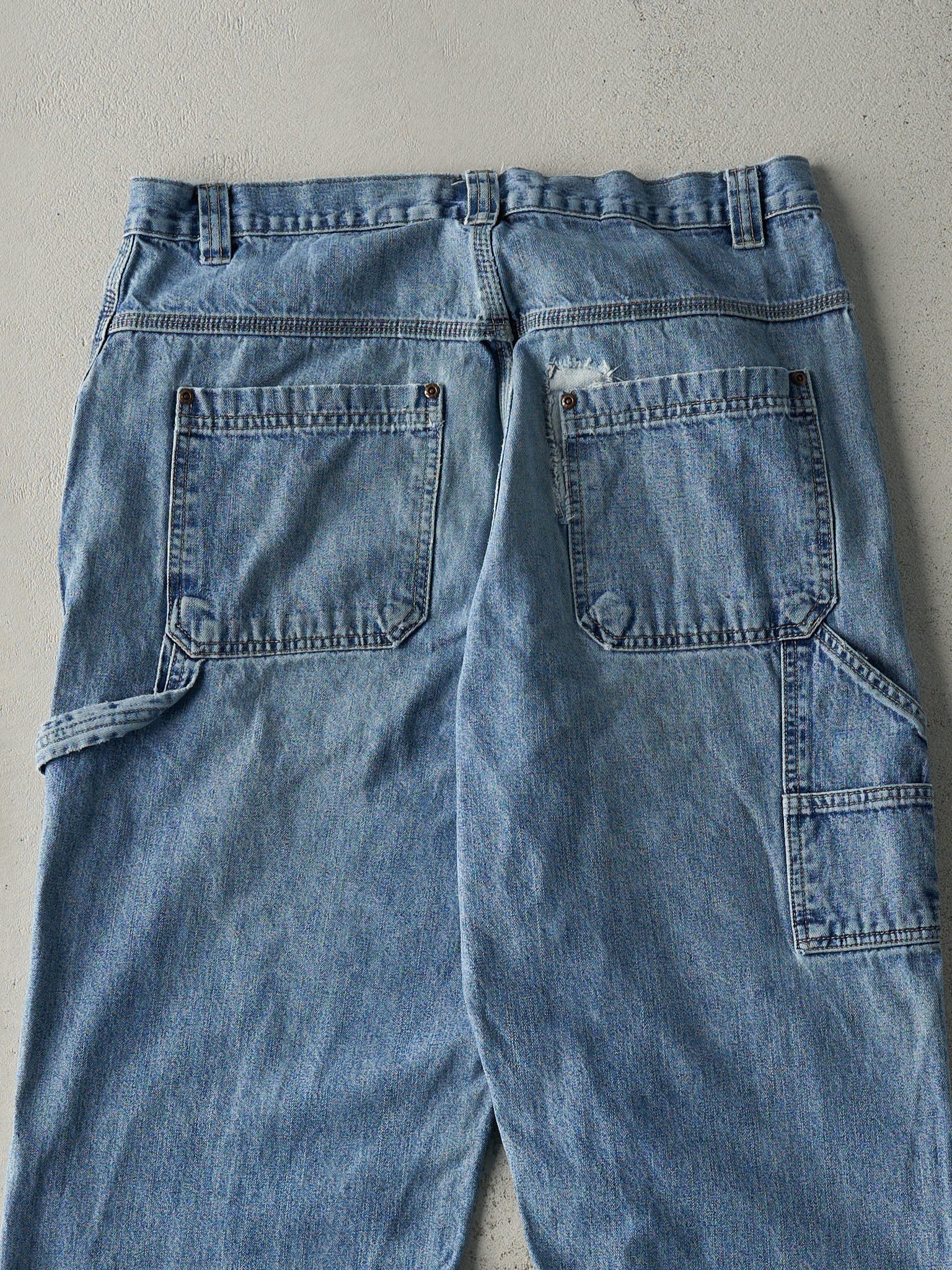 Vintage 90s Light Wash Carpenter Jeans (34x33)