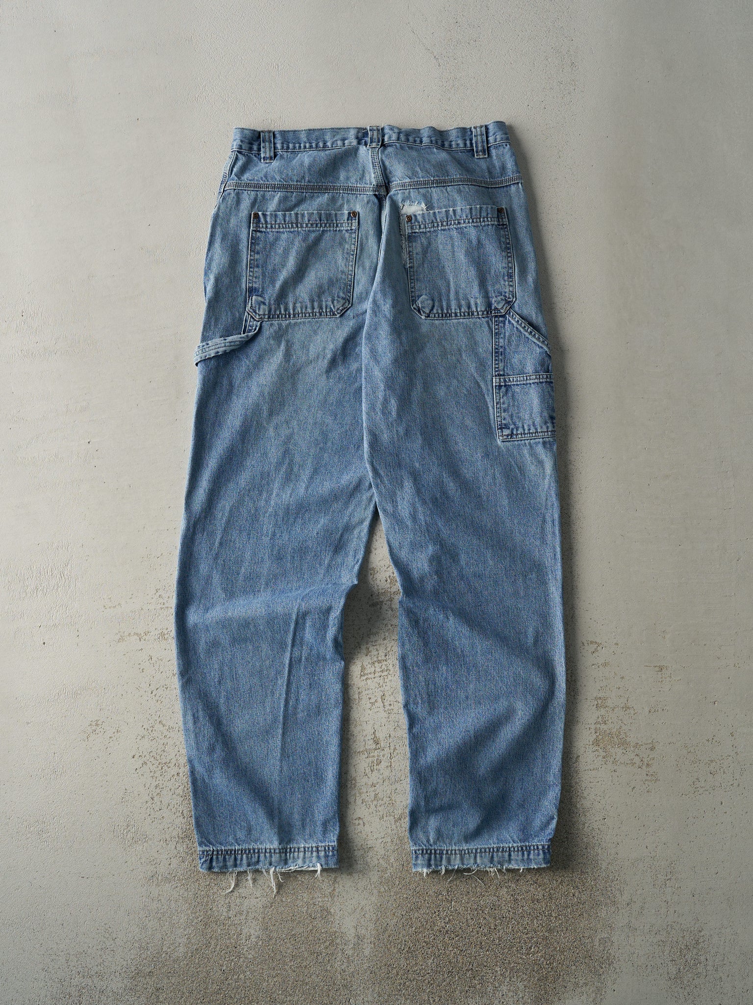 Vintage 90s Light Wash Carpenter Jeans (34x33)