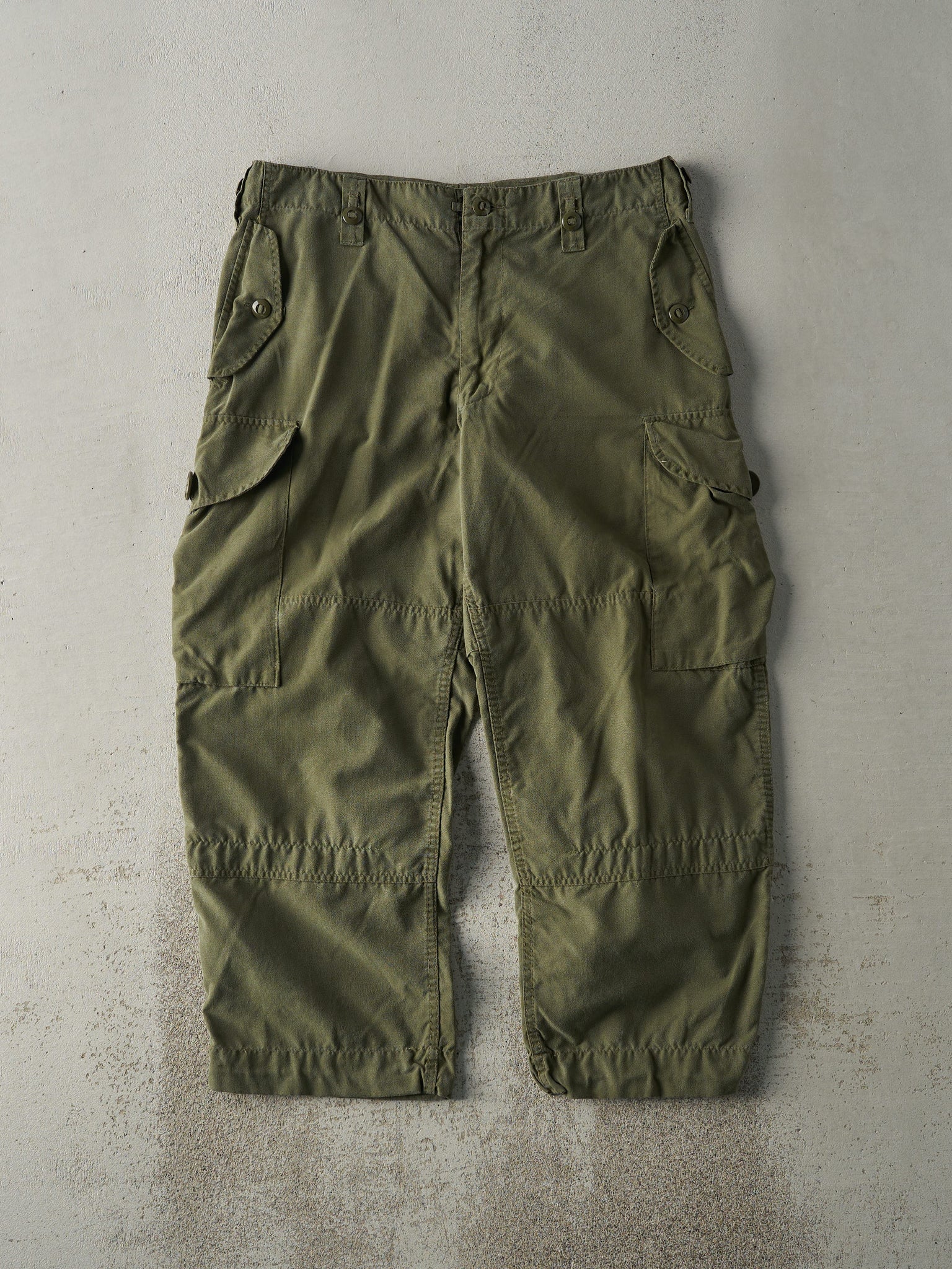 Vintage 90s Army Green Military Pants (34x26.5)