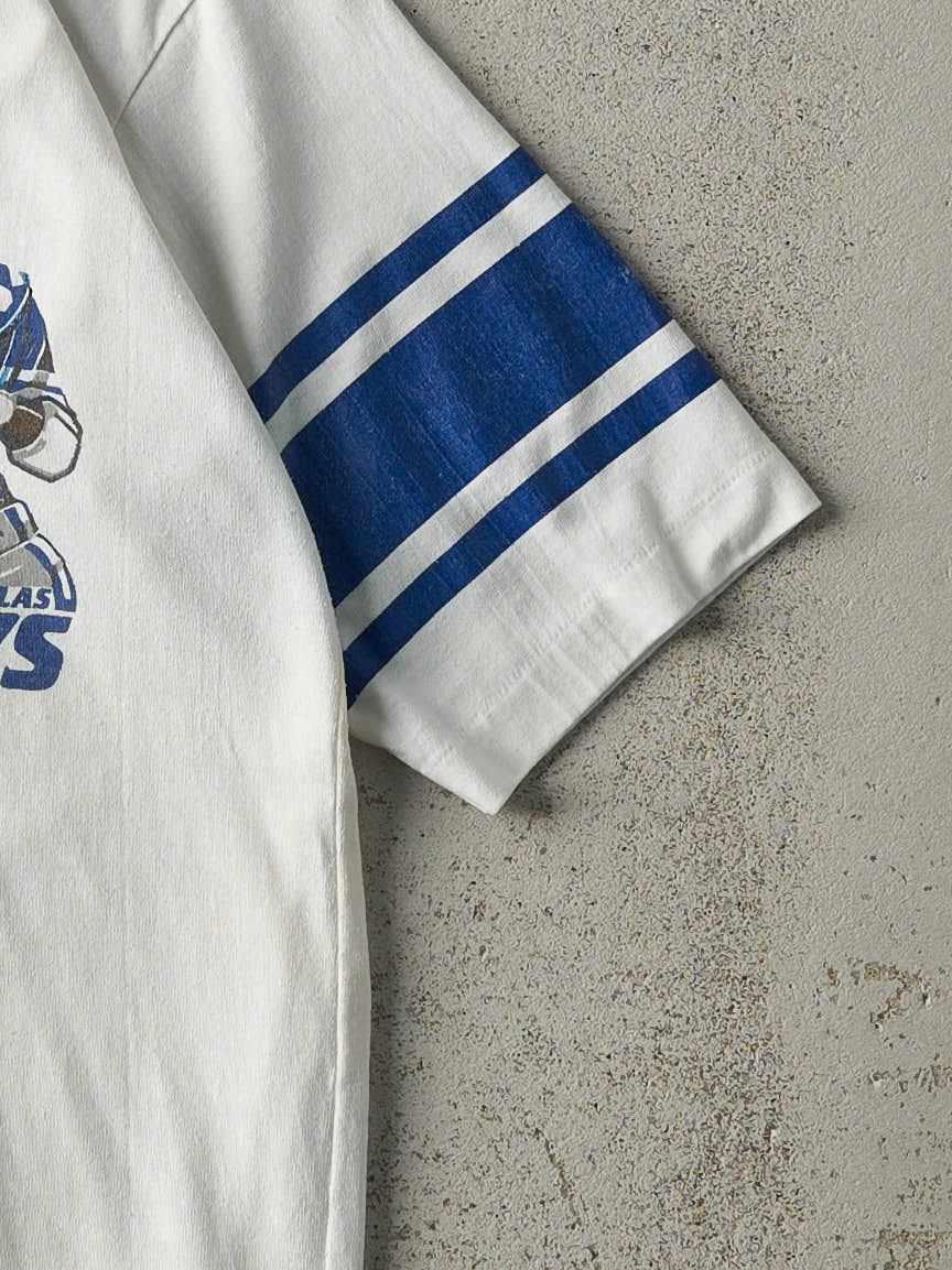 Vintage 80s White Dallas Cowboys Jersey Tee (S)