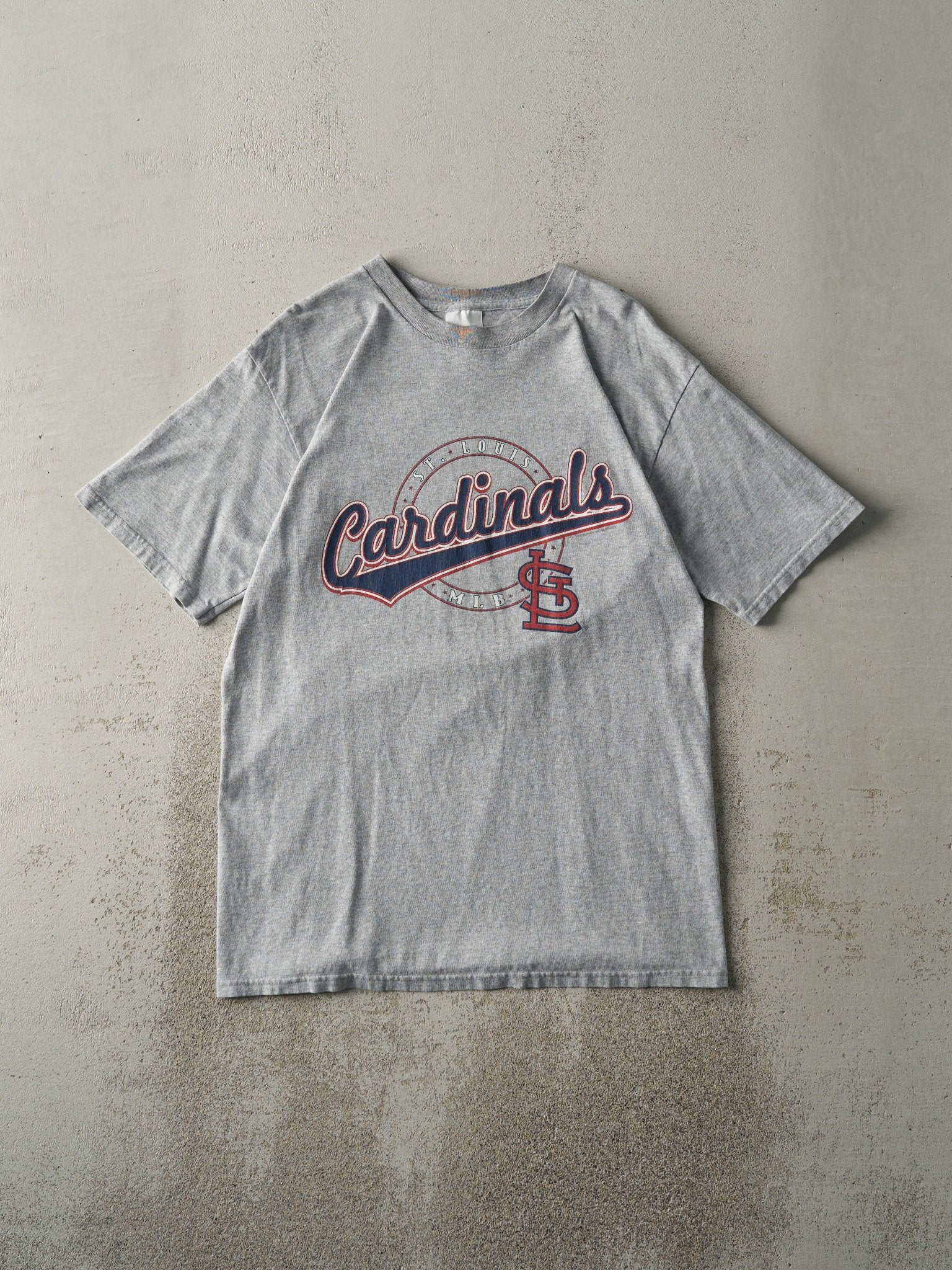 Vintage 04' Grey St. Louis Cardinals Tee (M/L)
