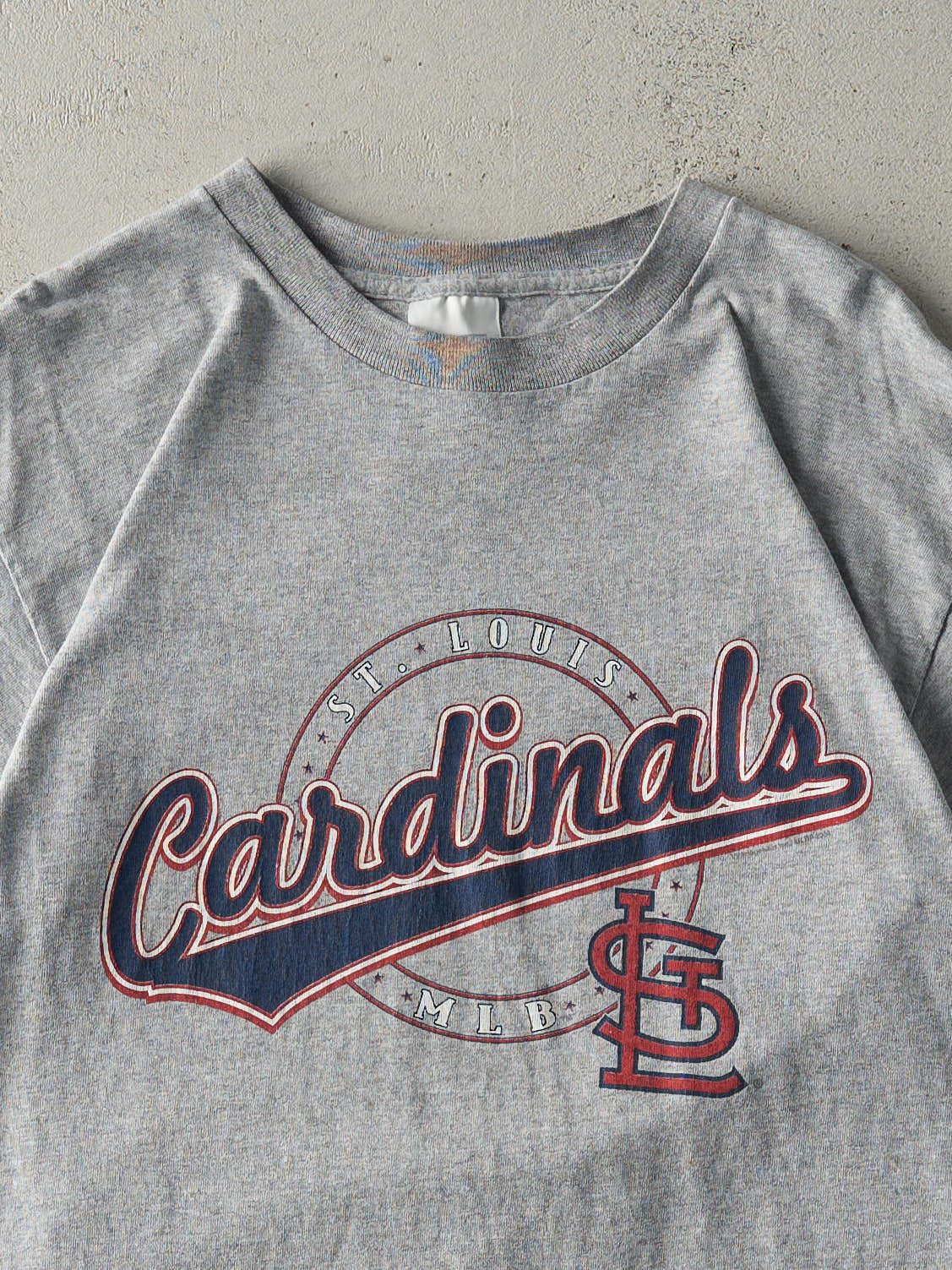 Vintage 04' Grey St. Louis Cardinals Tee (M/L)