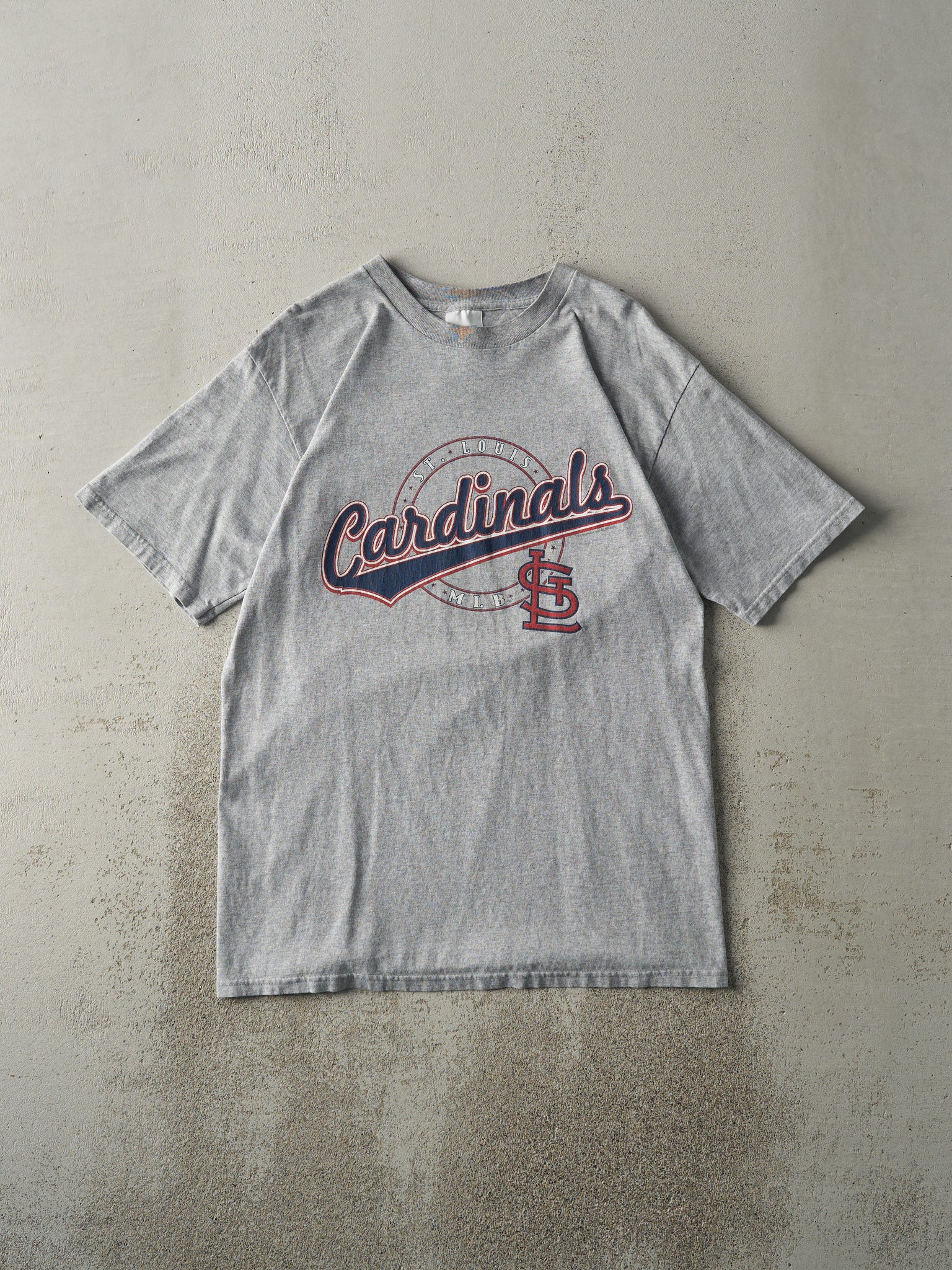 Vintage 04' Grey St. Louis Cardinals Tee (M/L)