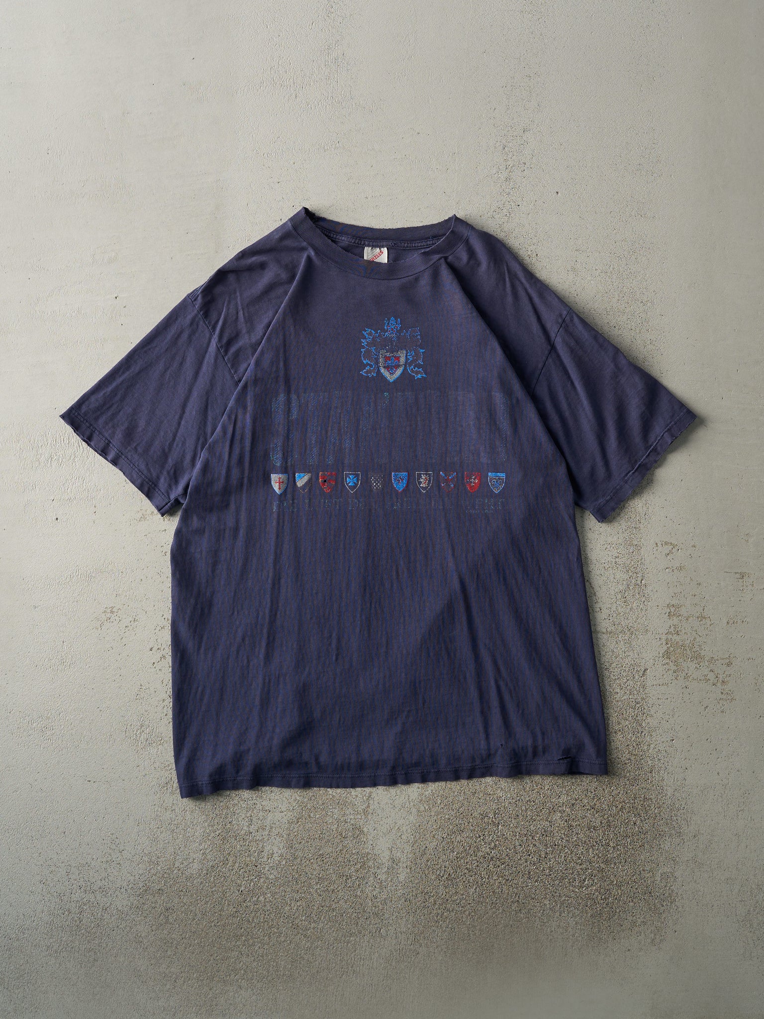 Vintage 90s Navy Blue Stanford University Tee (M/L)