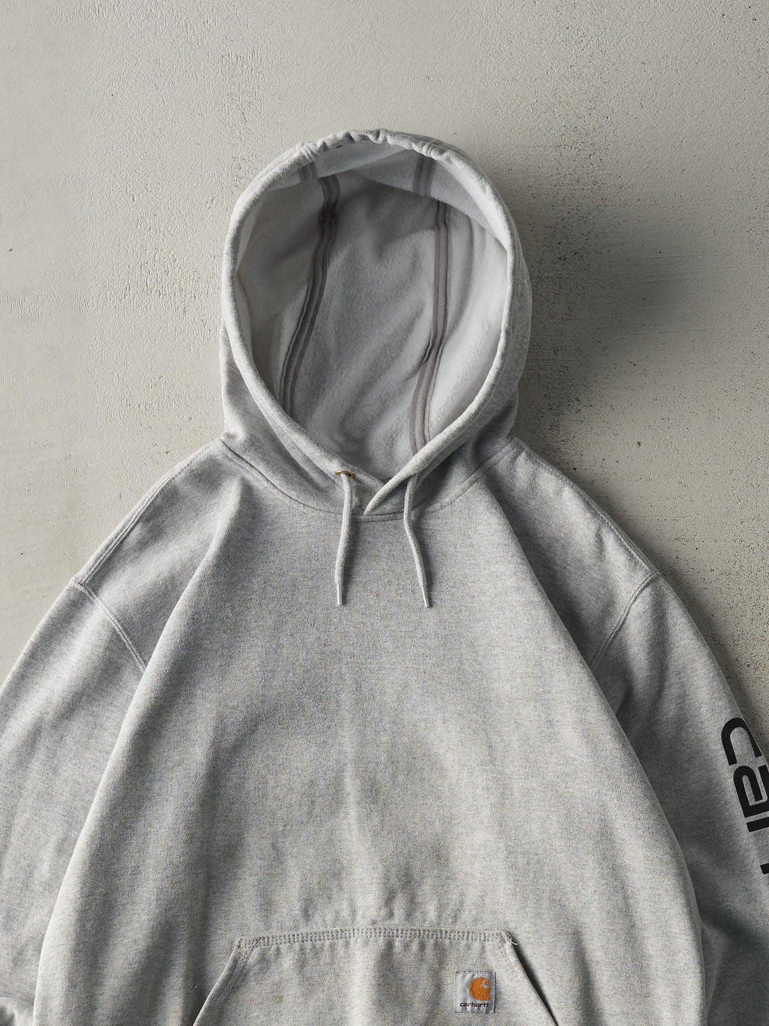 Vintage Y2K Grey Carhartt Hoodie (M/L)