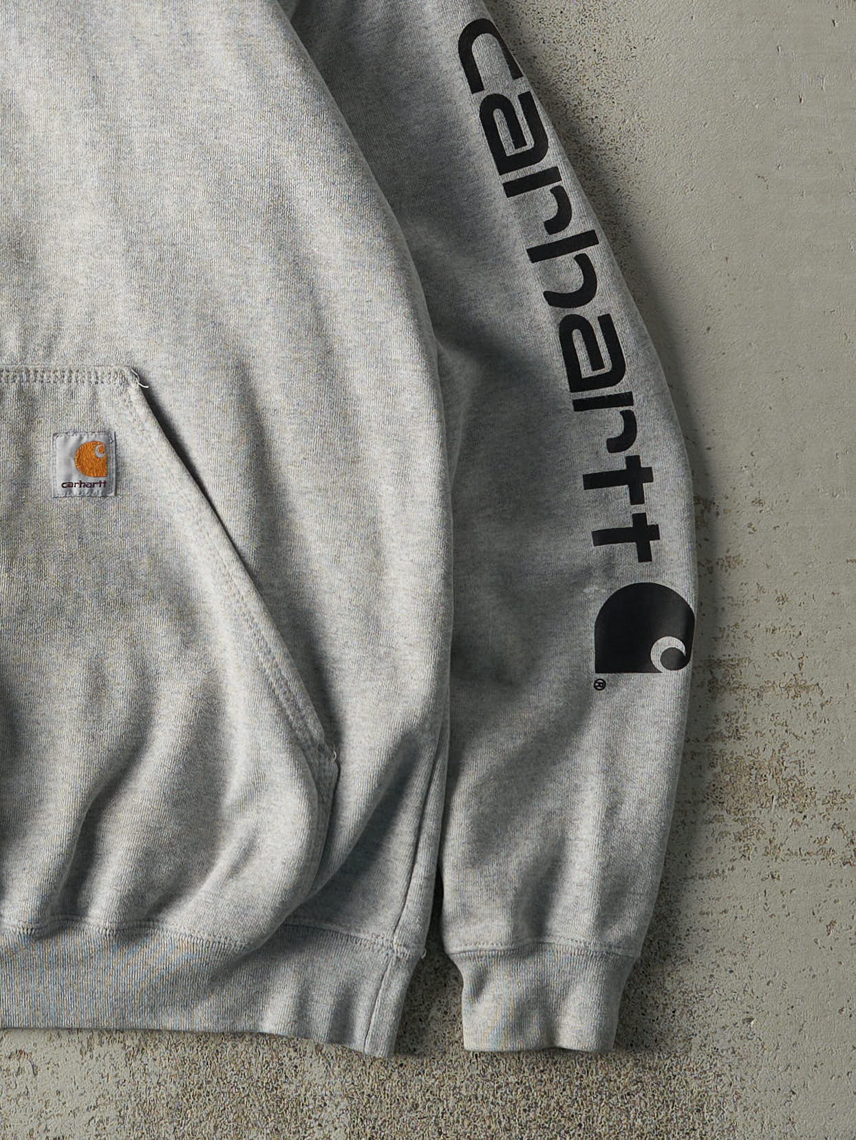 Vintage Y2K Grey Carhartt Hoodie (M/L)