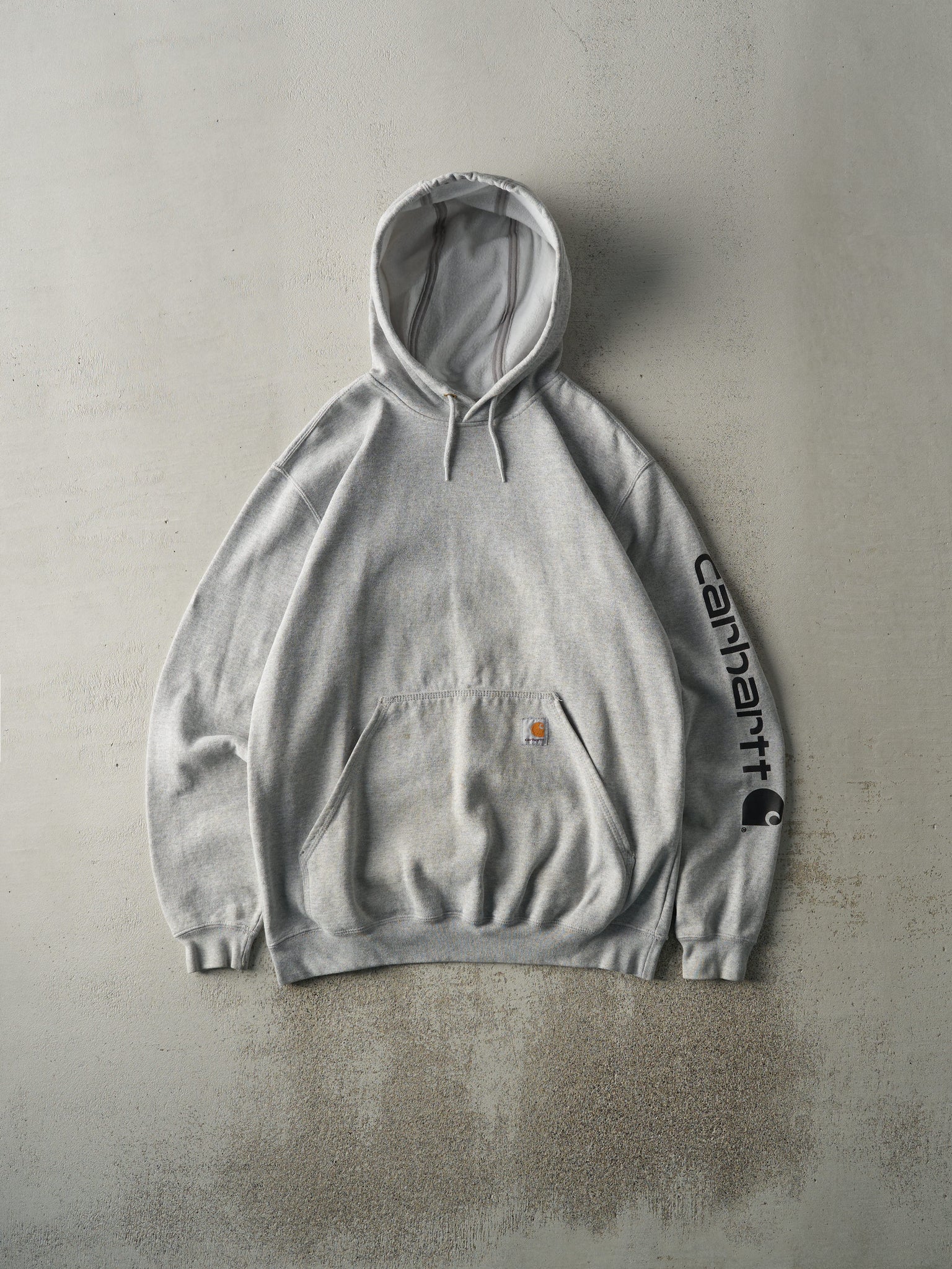 Vintage Y2K Grey Carhartt Hoodie (M/L)