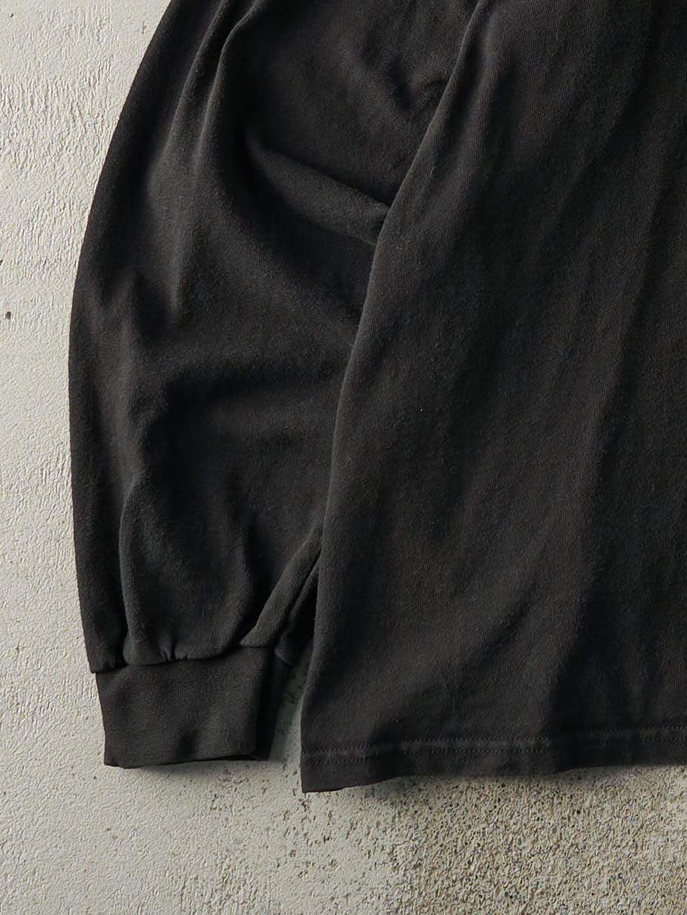 Vintage 90s Black Nike Turtleneck Long Sleeve (L/XL)