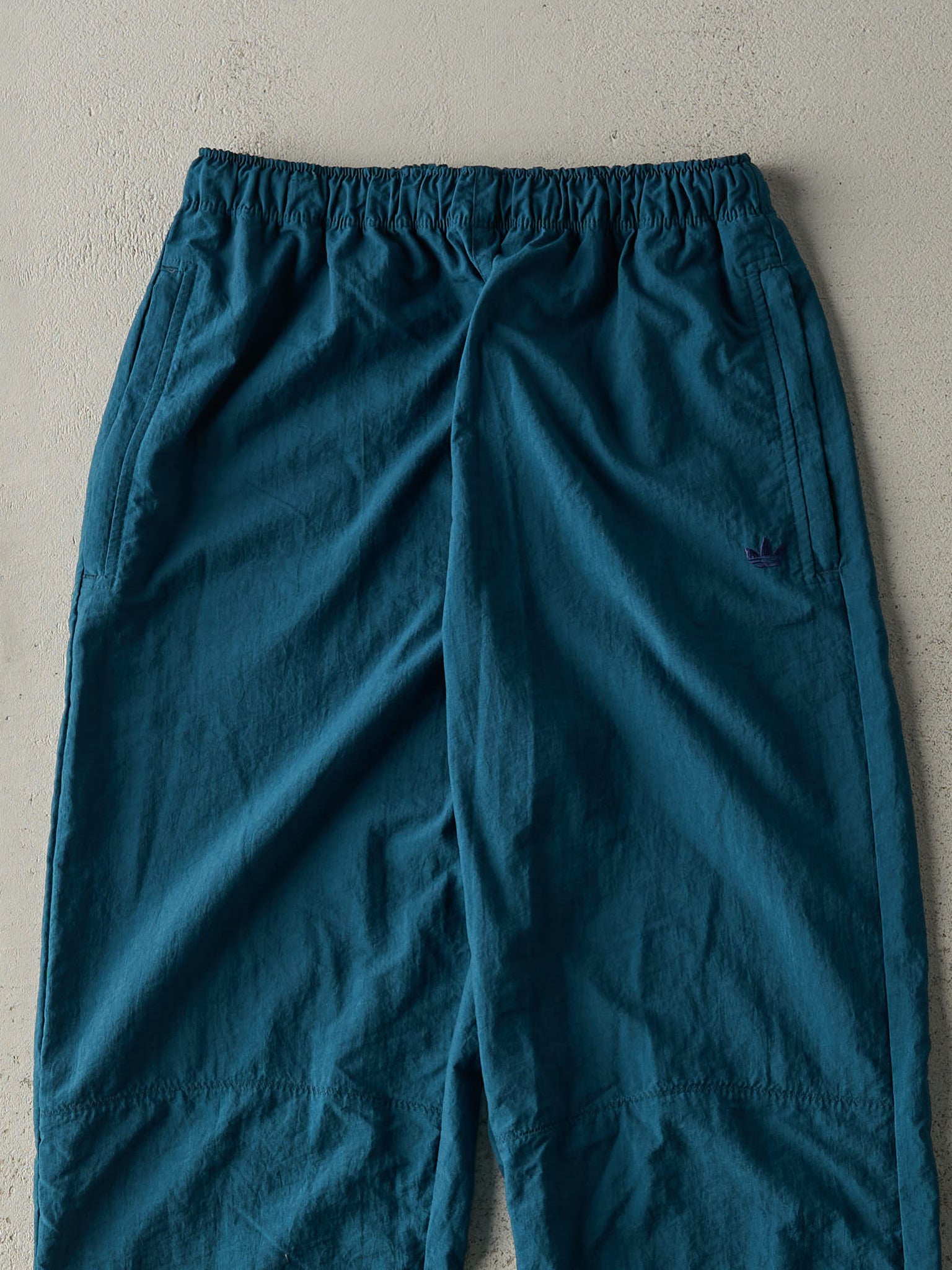 Vintage 90s Green Adidas Track Pants (26x30)