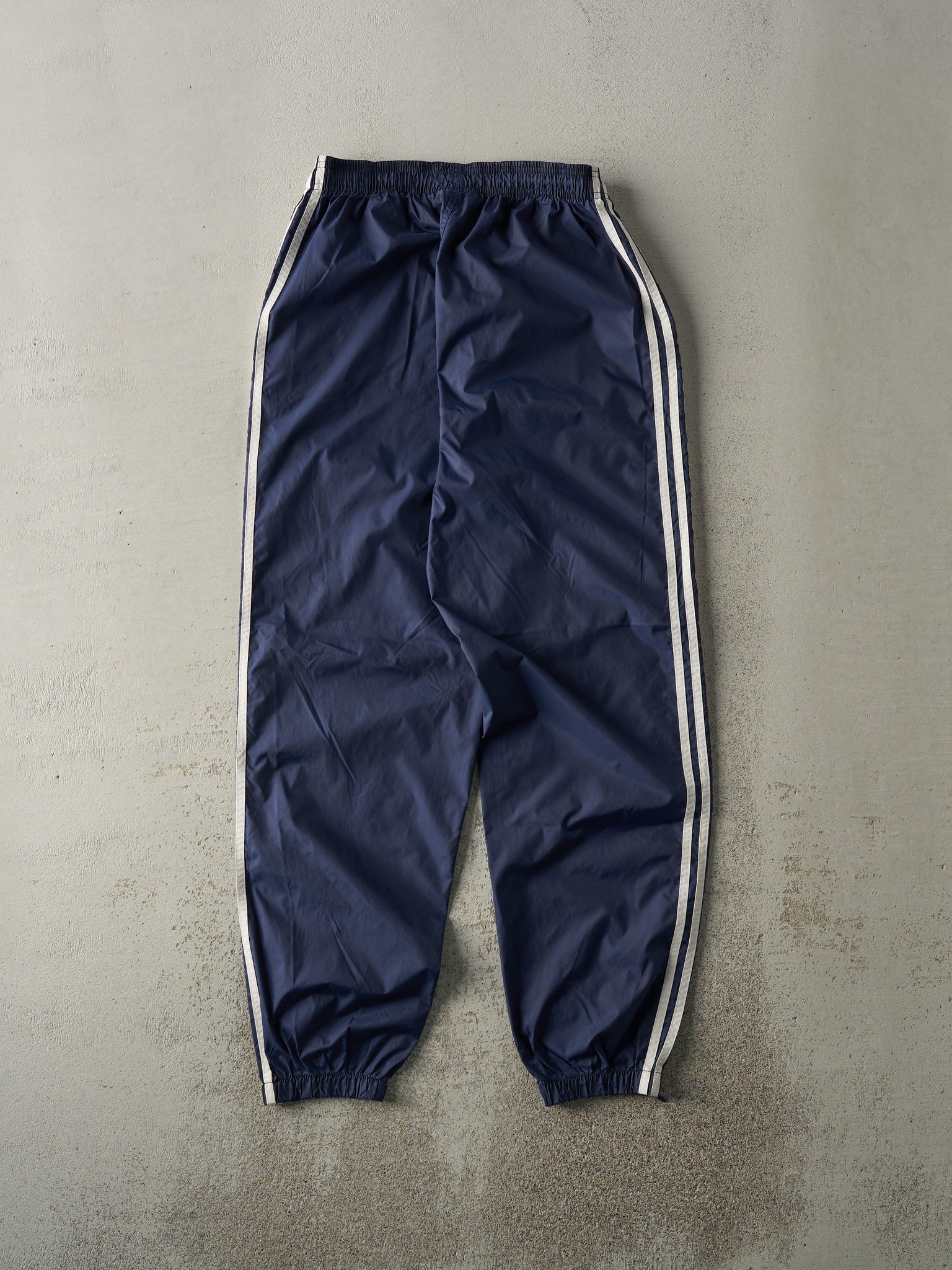 Vintage 90s Navy Blue Adidas Track Pants (29x31)