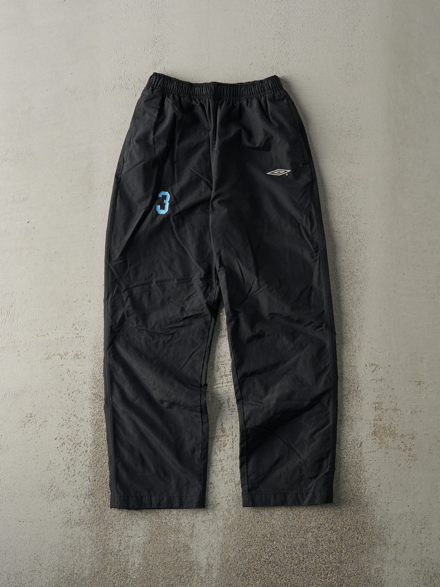 Vintage Y2K Black Umbro Track Pants (24x26)