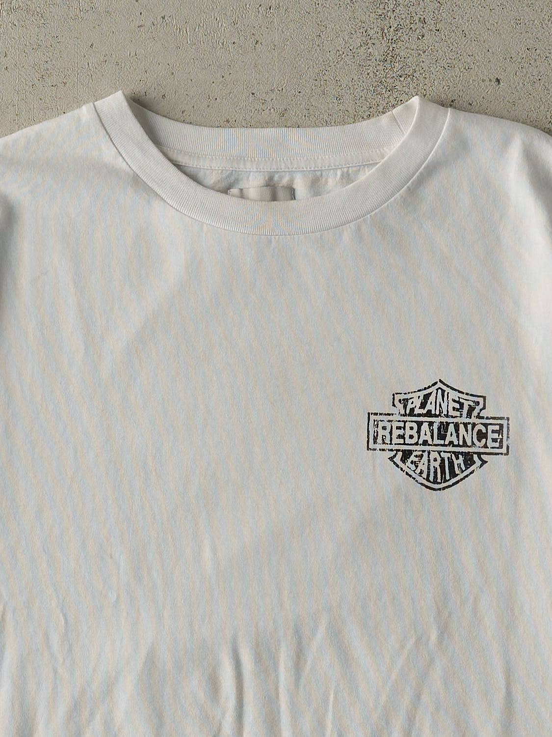 Rebalance the Earth Eagle Tee - White