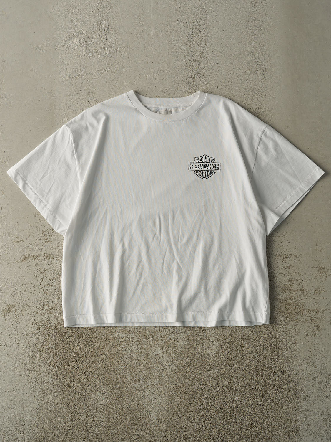 Rebalance the Earth Eagle Tee - White