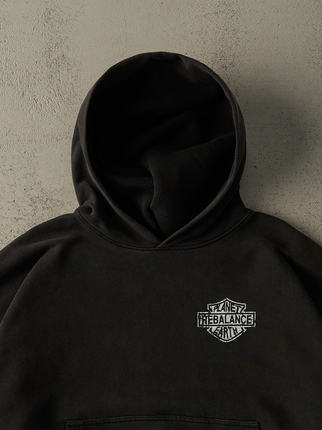 Rebalance the Earth Eagle Hoodie - Jet Black