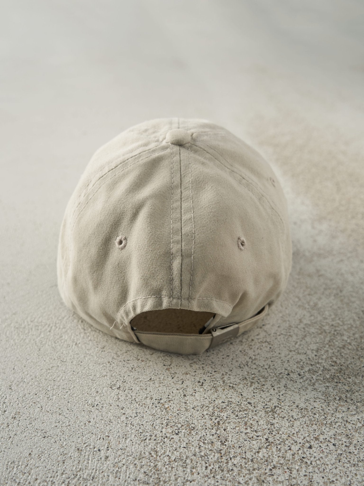 Vintage Y2K Beige O'Neill Embroidered Strapback Hat