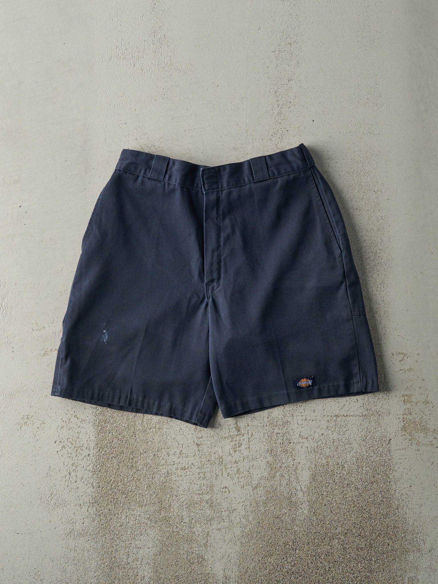 Vintage 90s Navy Blue Dickies Work Shorts (33x9)