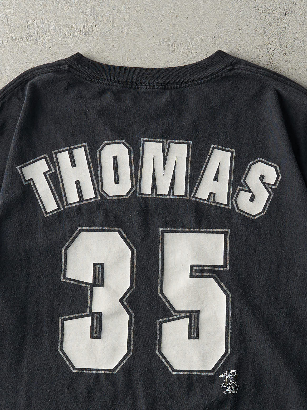 Vintage 04' Black Chicago White Sox Frank Thomas #35 Tee (L)