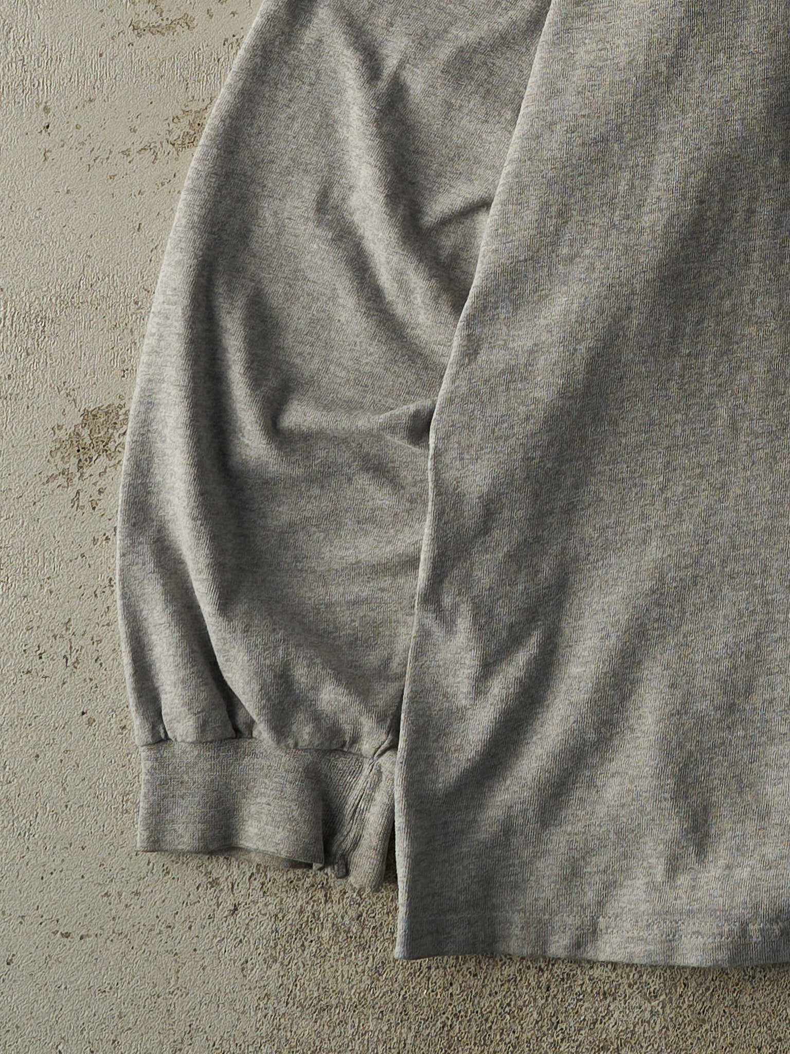 Vintage Y2K Grey Nike Embroidered Mock Neck Long Sleeve (XL/XXL)