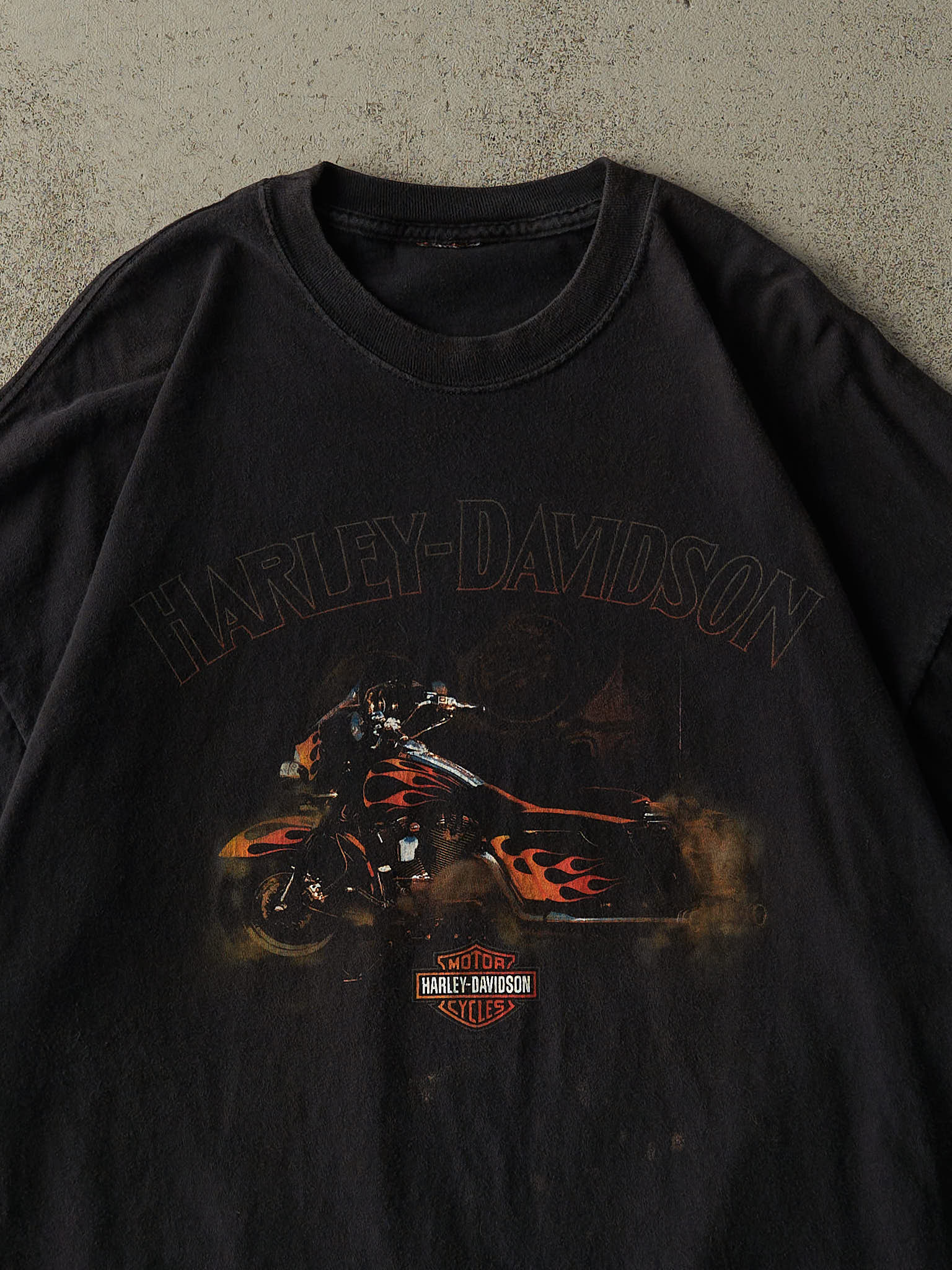 Vintage 08' Black Knoxville TN Harley Davidson Tee (XL/XXL)
