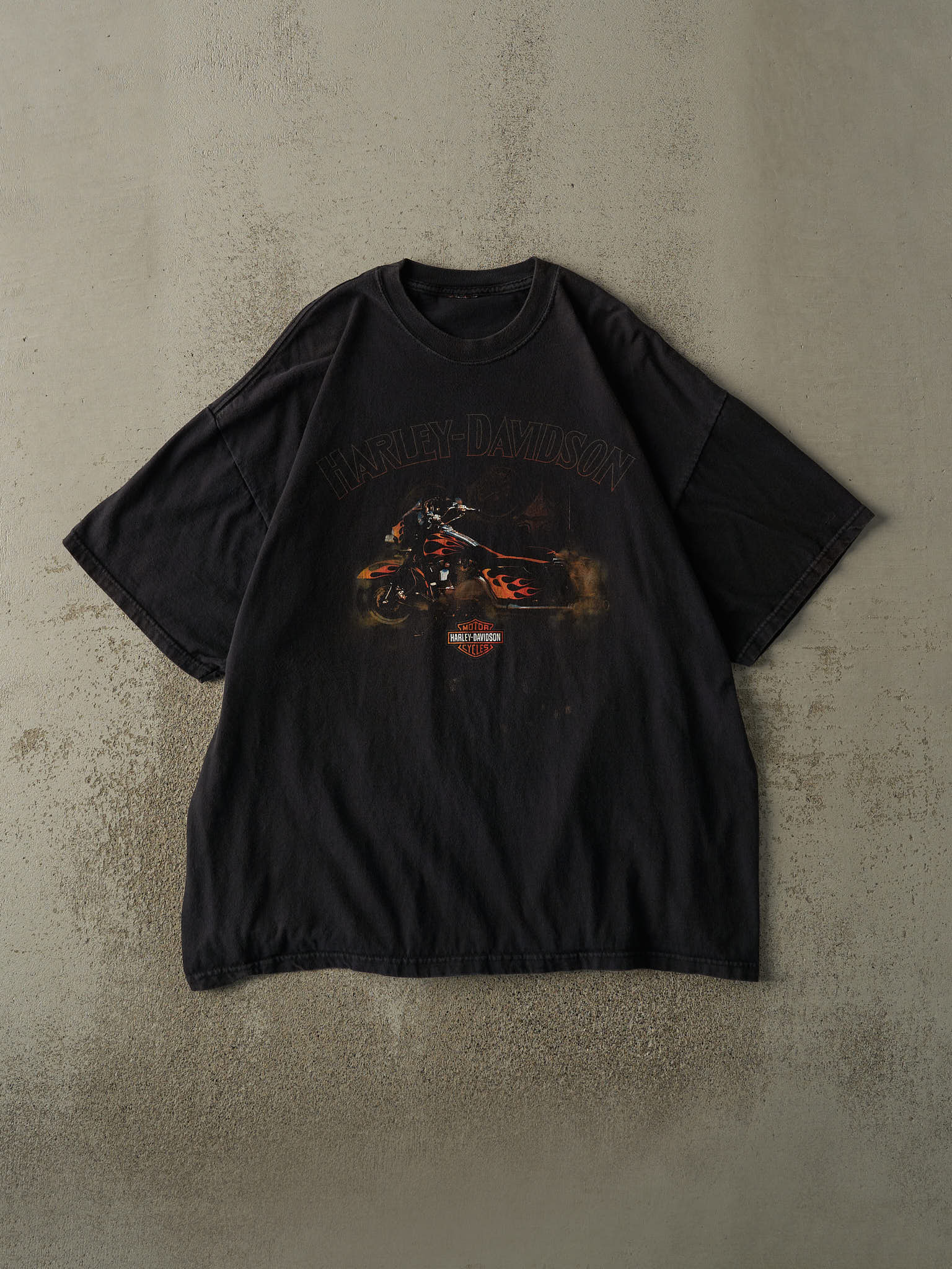 Vintage 08' Black Knoxville TN Harley Davidson Tee (XL/XXL)