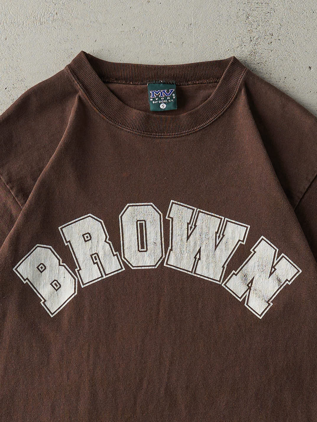 Vintage 90s Brown Brown University Tee (S)