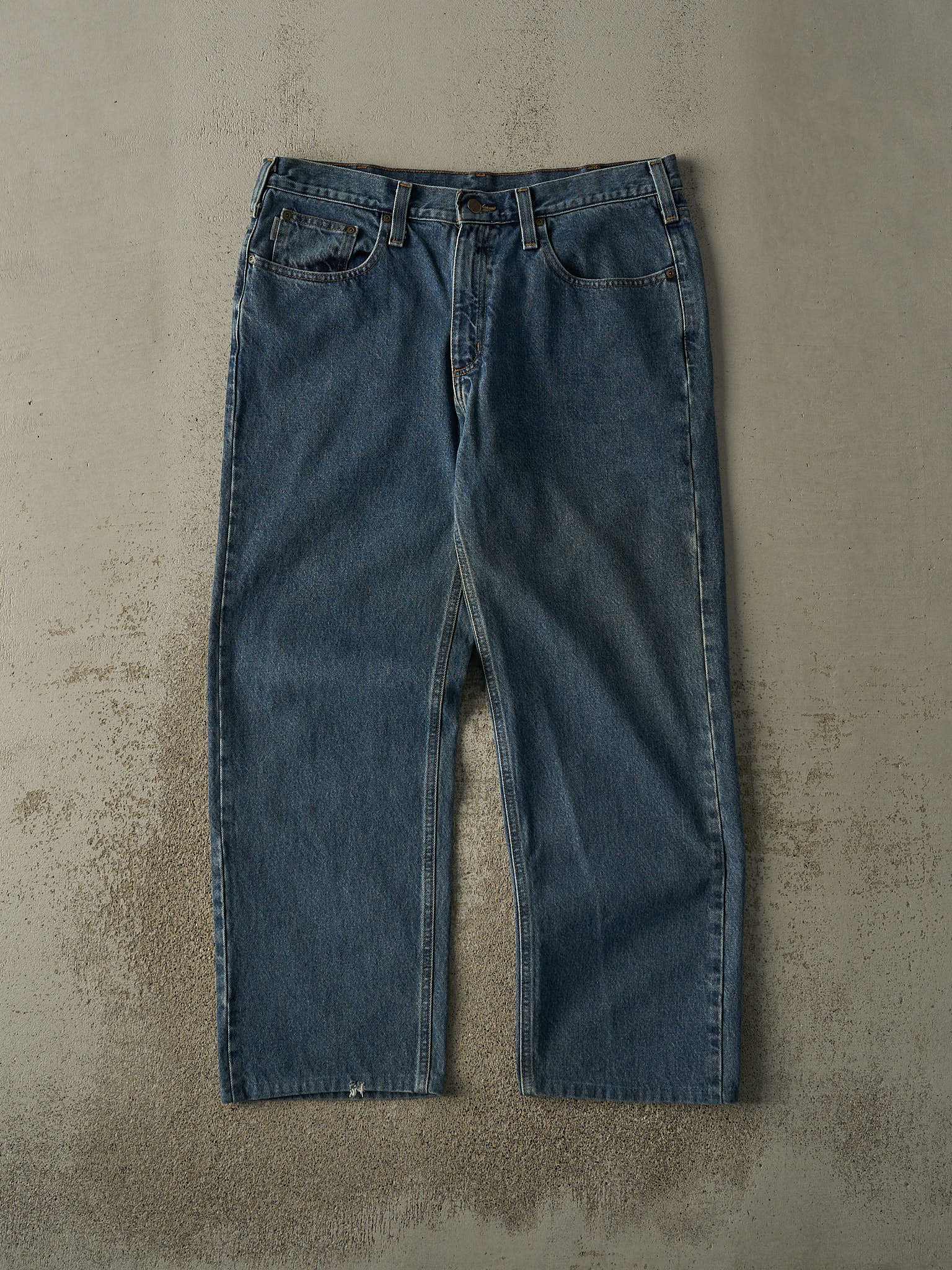 Vintage Y2K Dark Wash Carhartt Jeans (36x28.5)