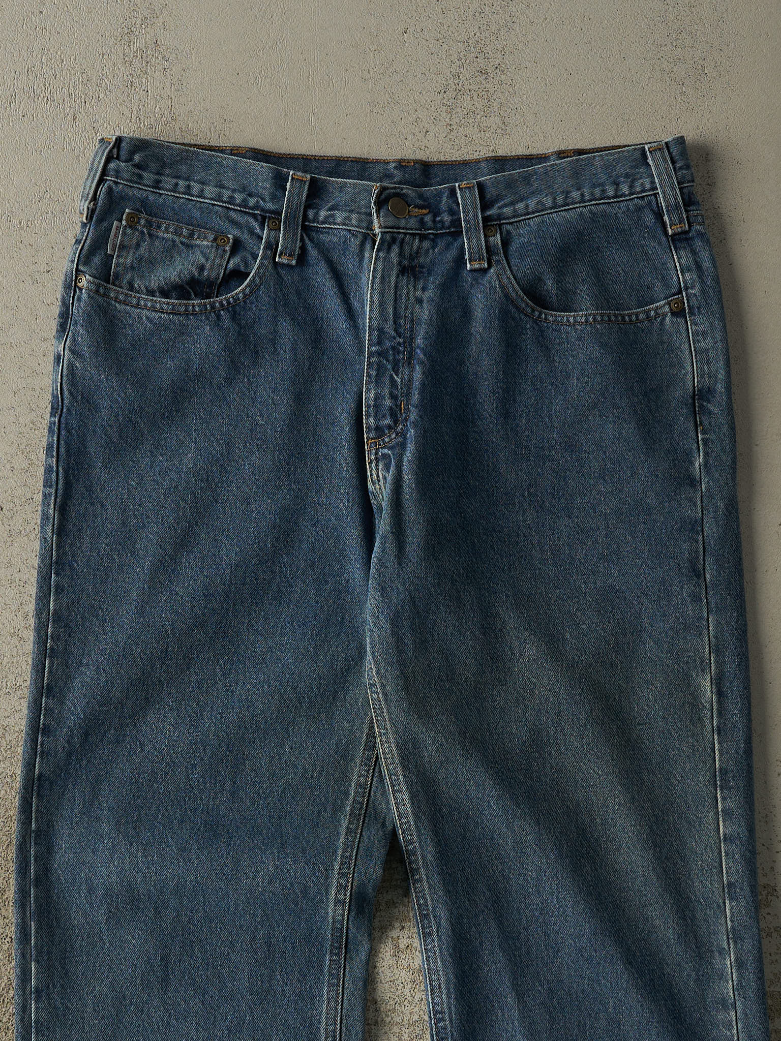 Vintage Y2K Dark Wash Carhartt Jeans (36x28.5)