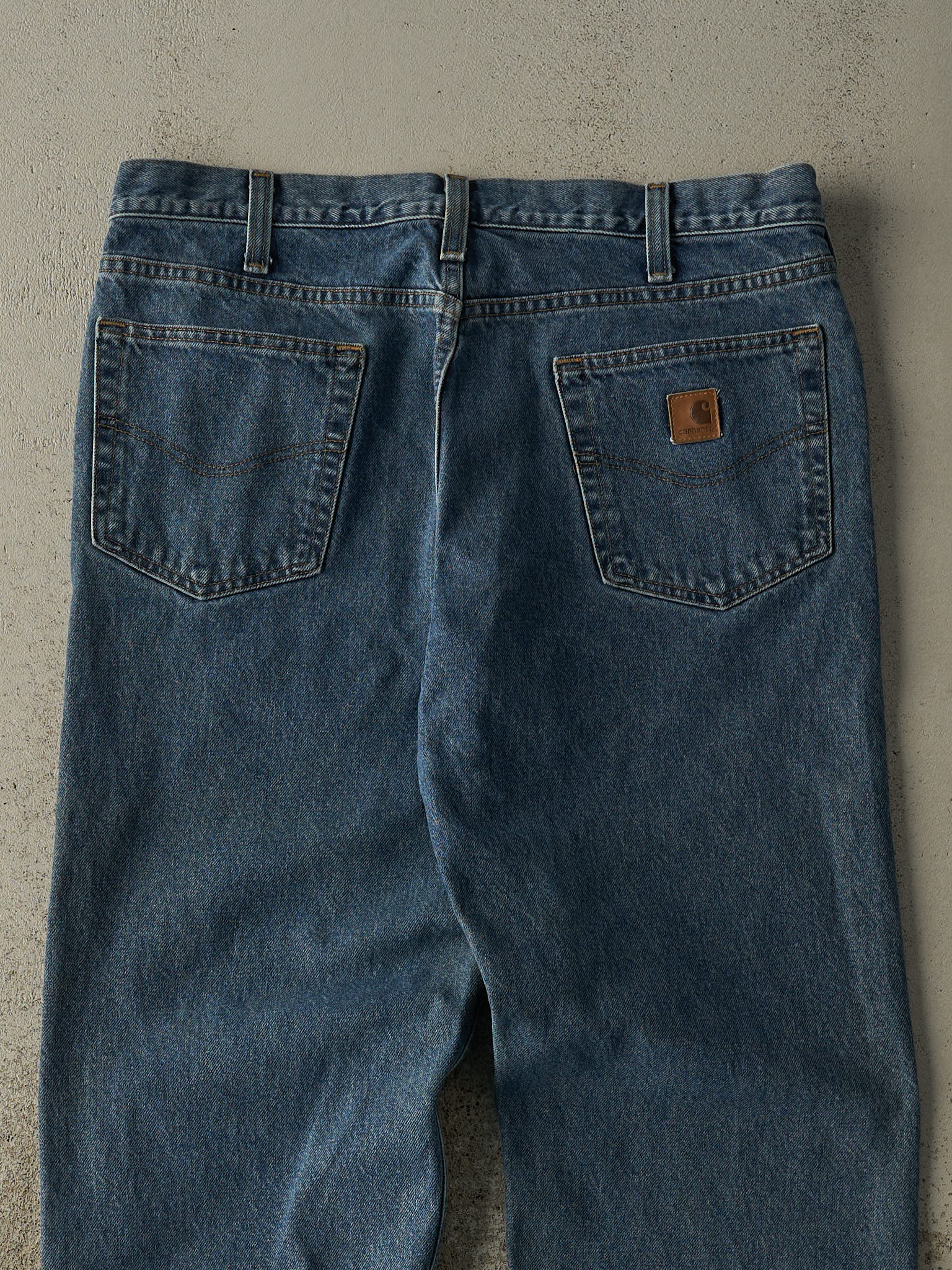 Vintage Y2K Dark Wash Carhartt Jeans (36x28.5)