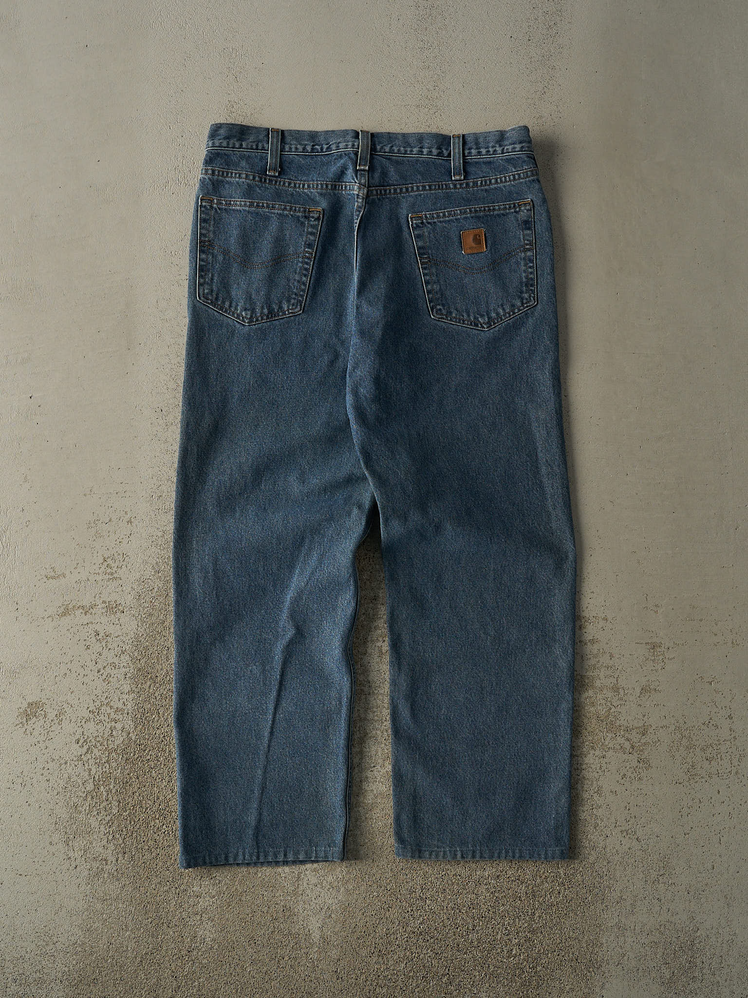 Vintage Y2K Dark Wash Carhartt Jeans (36x28.5)