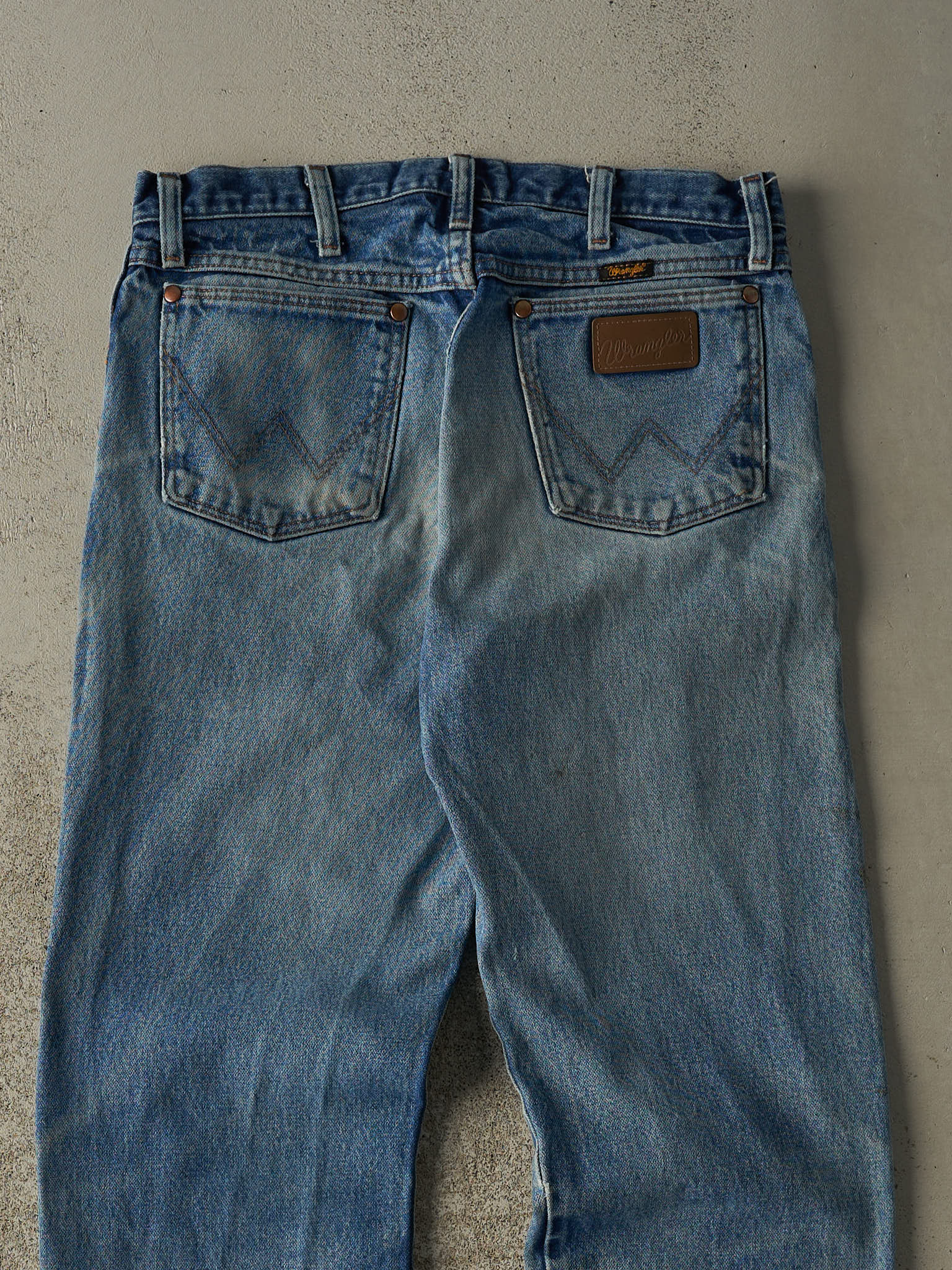 Vintage 80s Light Wash Wrangler Jeans (32x33)