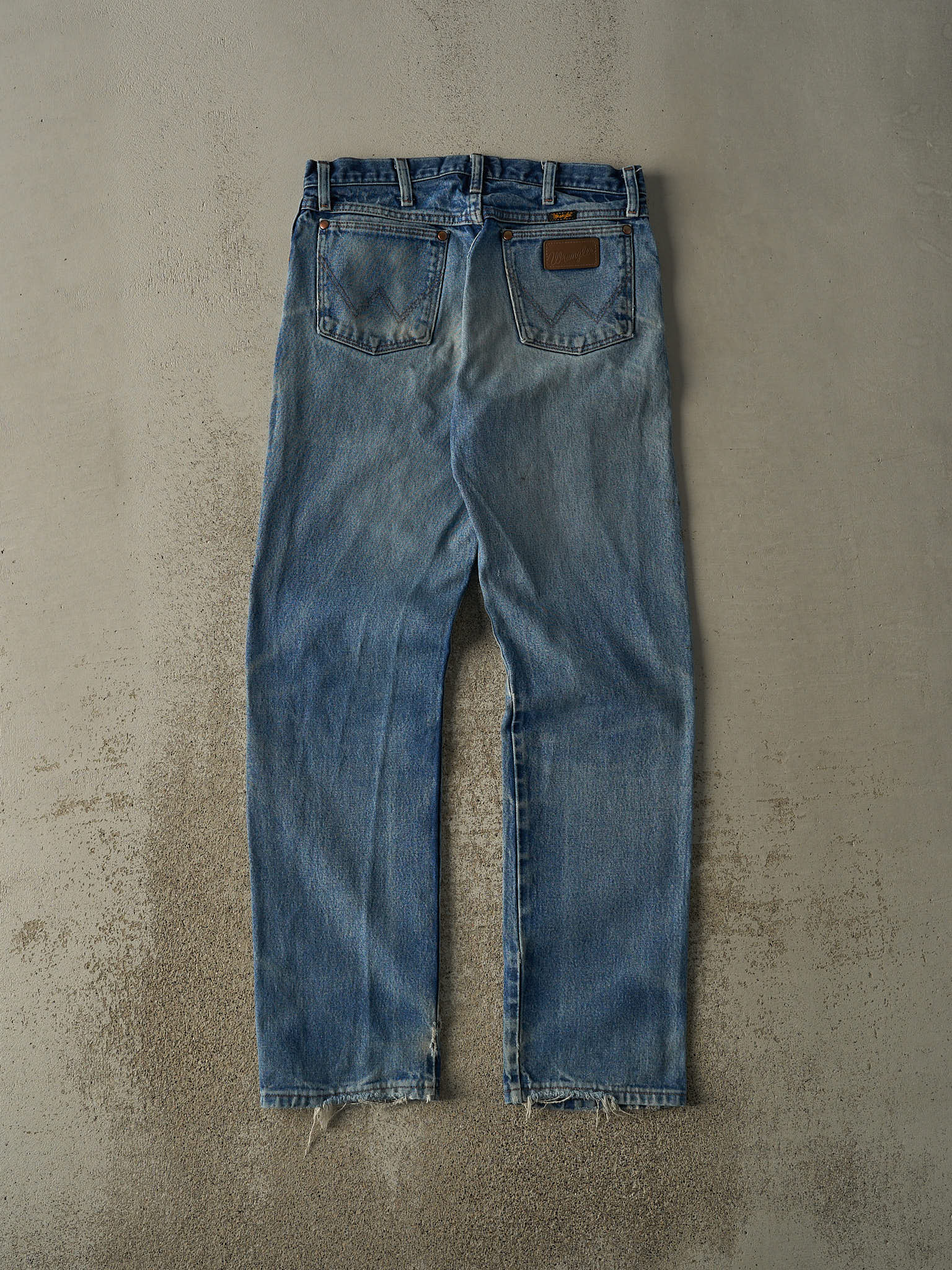 Vintage 80s Light Wash Wrangler Jeans (32x33)