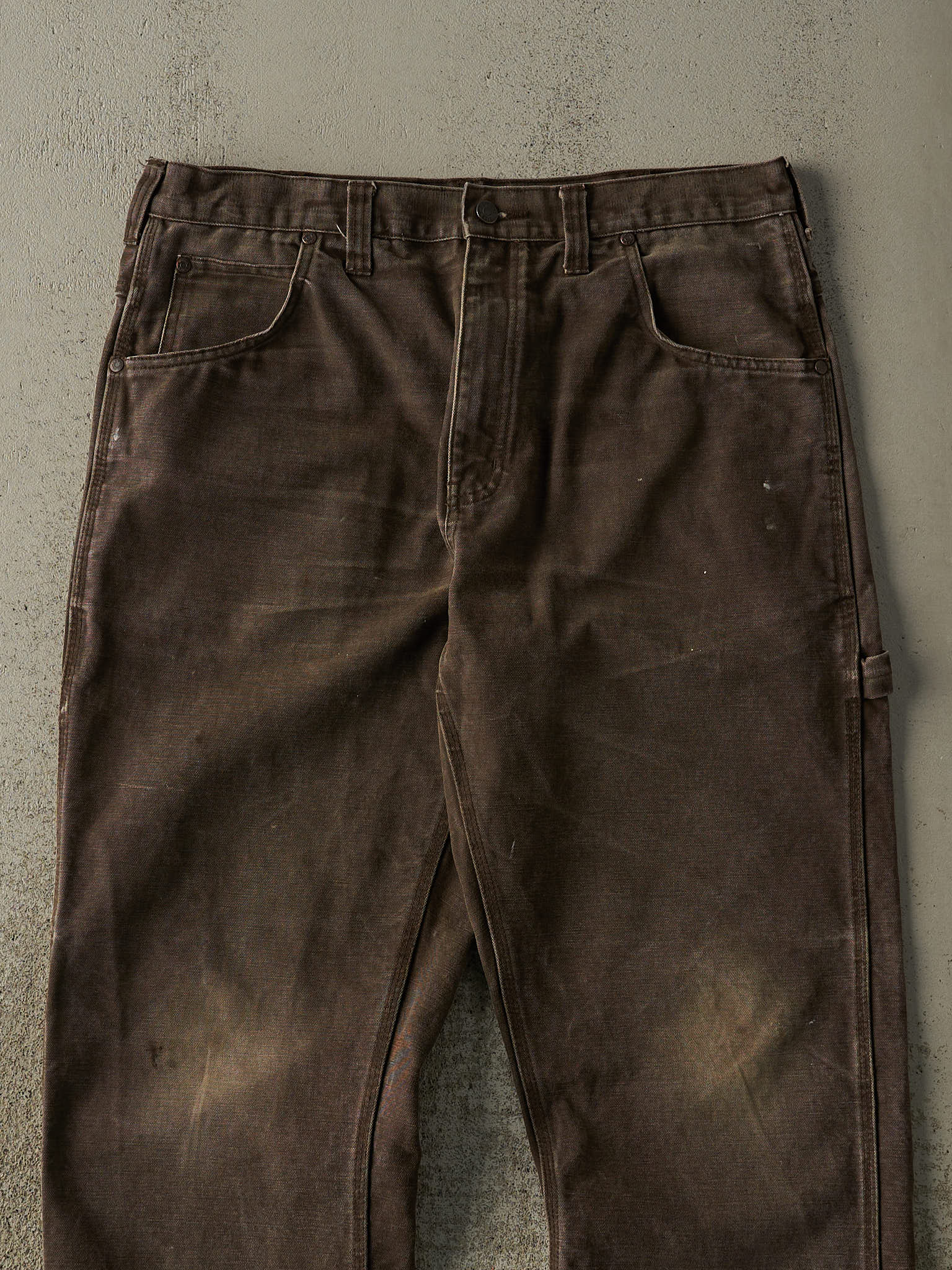 Vintage 90s Brown Work King Carpenter Work Pants (35x29)