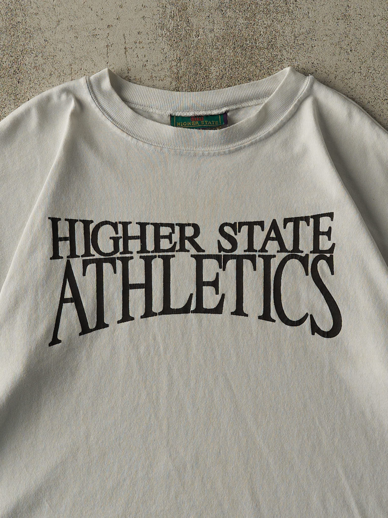 Vintage 90s Grey Higher State Athletics Tee (M/L)