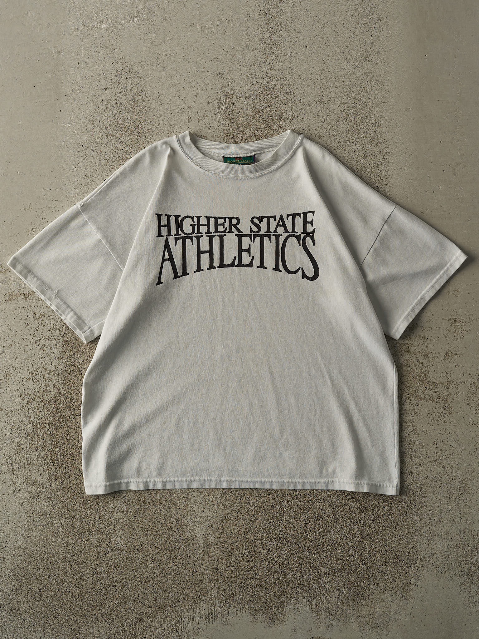 Vintage 90s Grey Higher State Athletics Tee (M/L)