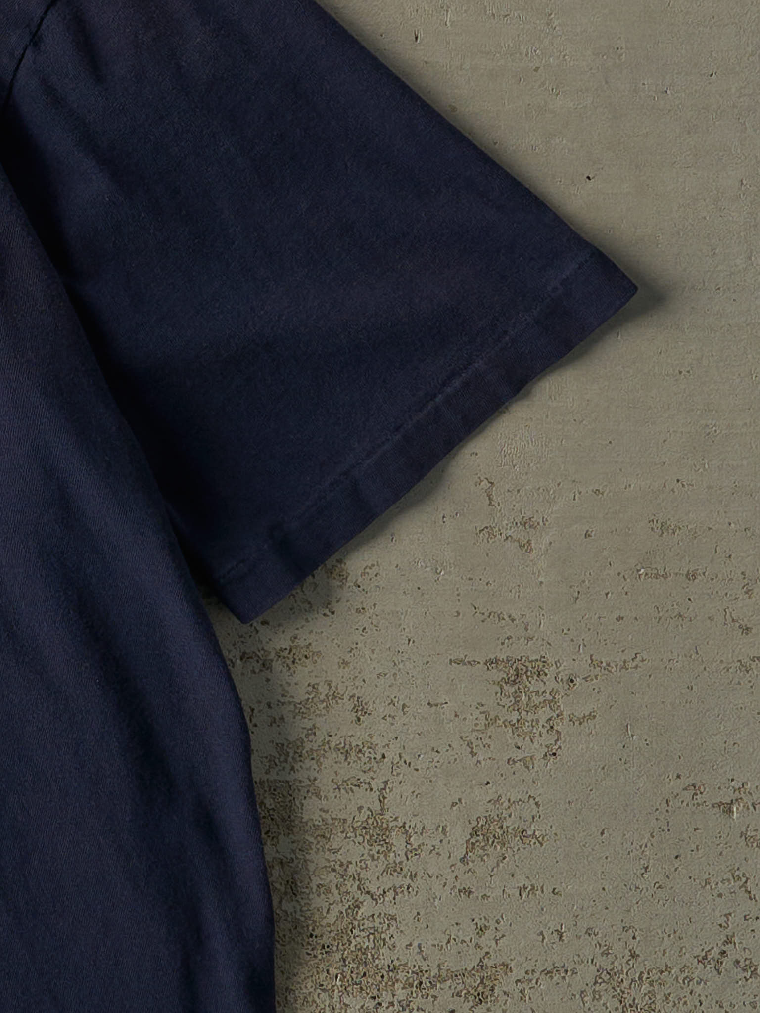 Vintage 90s Navy Blue Blank JC Penney Pocket Tee (L/XL)