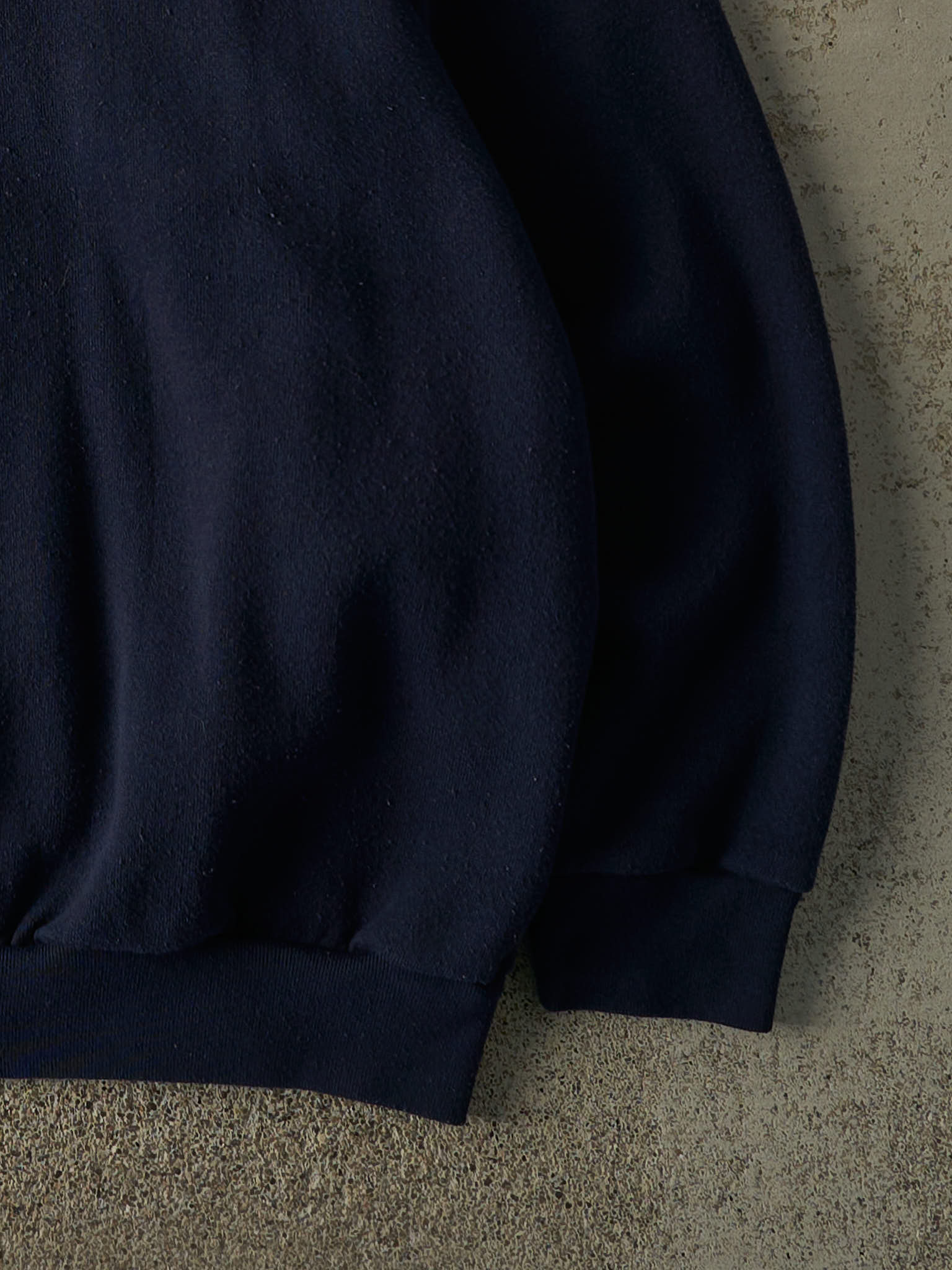 Vintage 90s Navy Blue Blank Crewneck (XXL)
